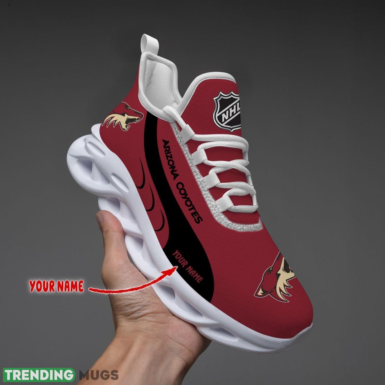Arizona Coyotes Max Soul Shoes Custom Name Personalized Sneakers Running Gift Product Photo 1 Arizona Coyotes Max Soul Shoes Custom Name Personalized Sneakers Running Gift Product Photo 1