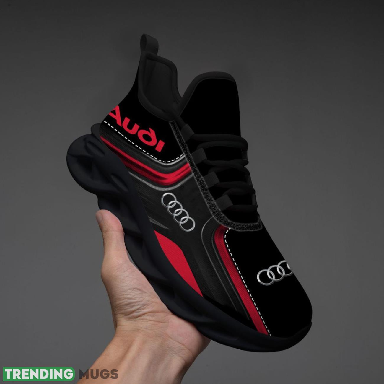 Audi Sneakers Logo Printed Max Soul Shoes For Men And Women Max Soul Audi Sneakers Logo Printed Max Soul Shoes For Men And Women Max Soul