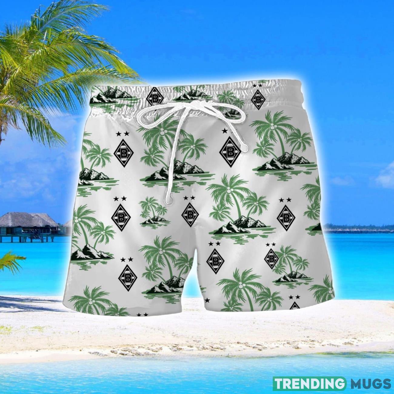 Borussia Monchengladbach Coconut Vintage Pattern Beach 3D Hawaiian Shirt And Shorts Hawaiian & Short Borussia Monchengladbach Coconut Vintage Pattern Beach 3D Hawaiian Shirt And Shorts Hawaiian & Short