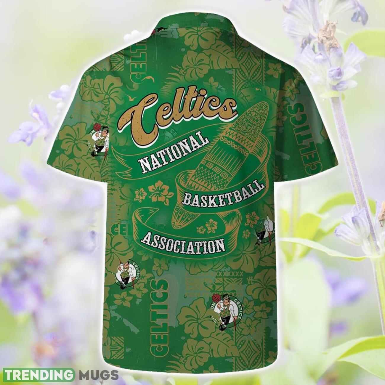 Boston Celtics Vintage Pattern Flower Hawaiian Shirt And Shorts Hawaiian & Short Boston Celtics Vintage Pattern Flower Hawaiian Shirt And Shorts Hawaiian & Short