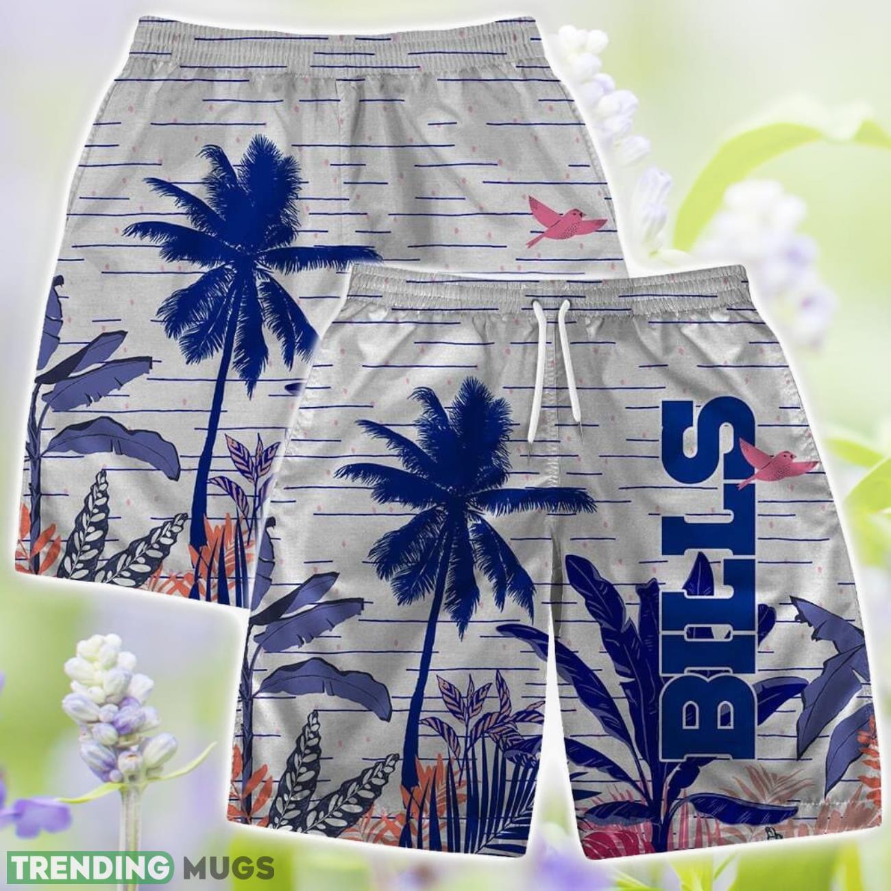 Buffalo Bills Team Beach Shirt Tropical Style Hawaiian SHirt And Shorts Hawaiian & Short Buffalo Bills Team Beach Shirt Tropical Style Hawaiian SHirt And Shorts Hawaiian & Short