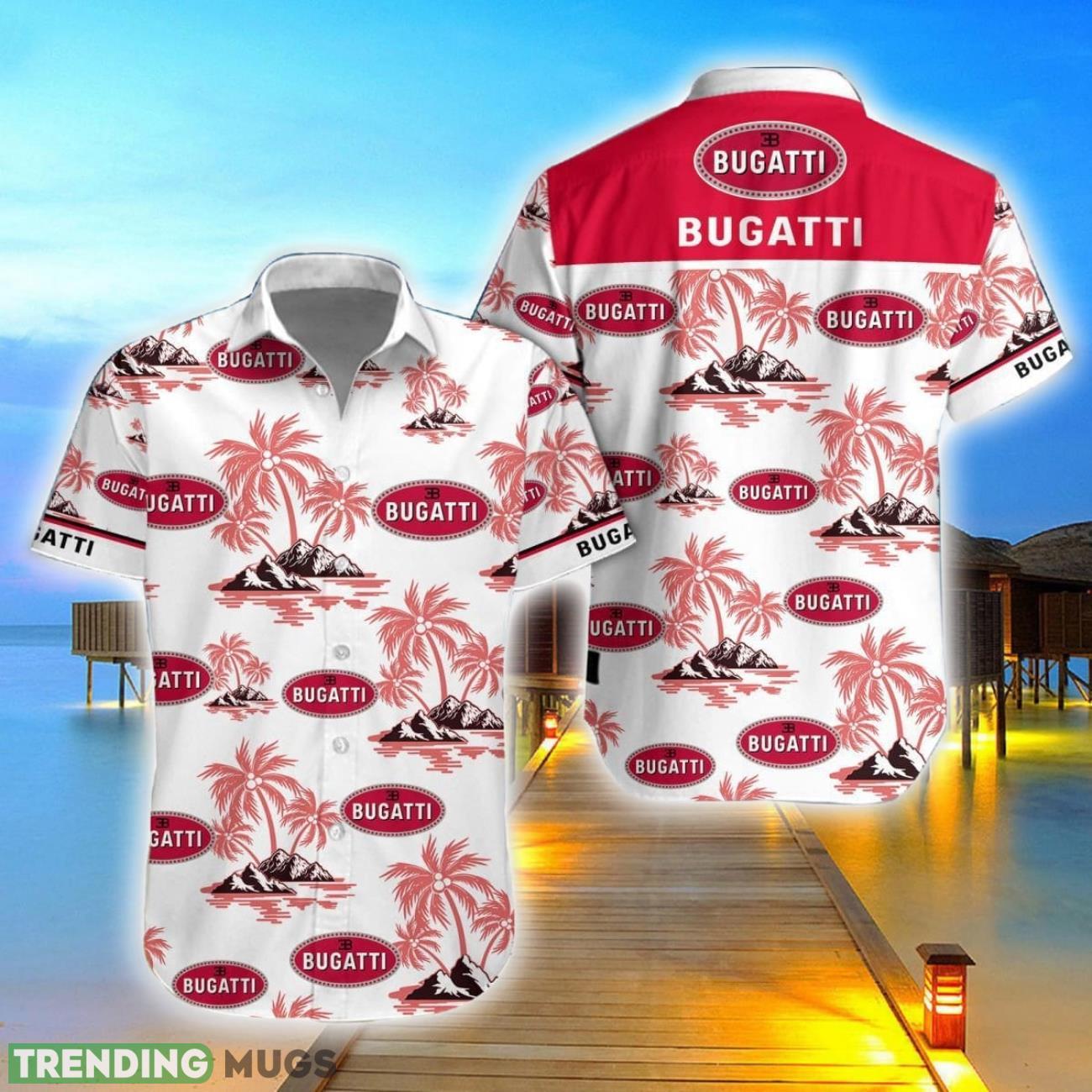 Bugati Coconut Vintage Beach Pattern Hawaiian Shirt And Shorts Set For Fans Product Photo 1 Bugati Coconut Vintage Beach Pattern Hawaiian Shirt And Shorts Set For Fans Product Photo 1