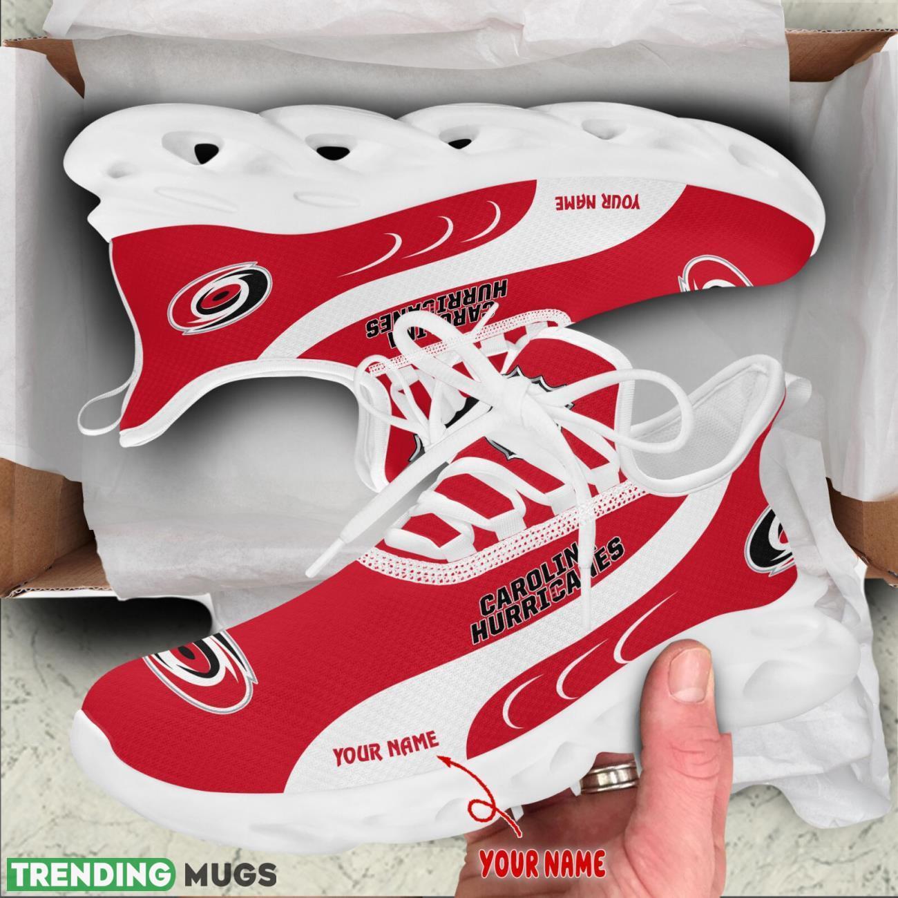 Carolina Hurricanes Max Soul Shoes Custom Name Personalized Sneakers Running Gift Max Soul Carolina Hurricanes Max Soul Shoes Custom Name Personalized Sneakers Running Gift Max Soul