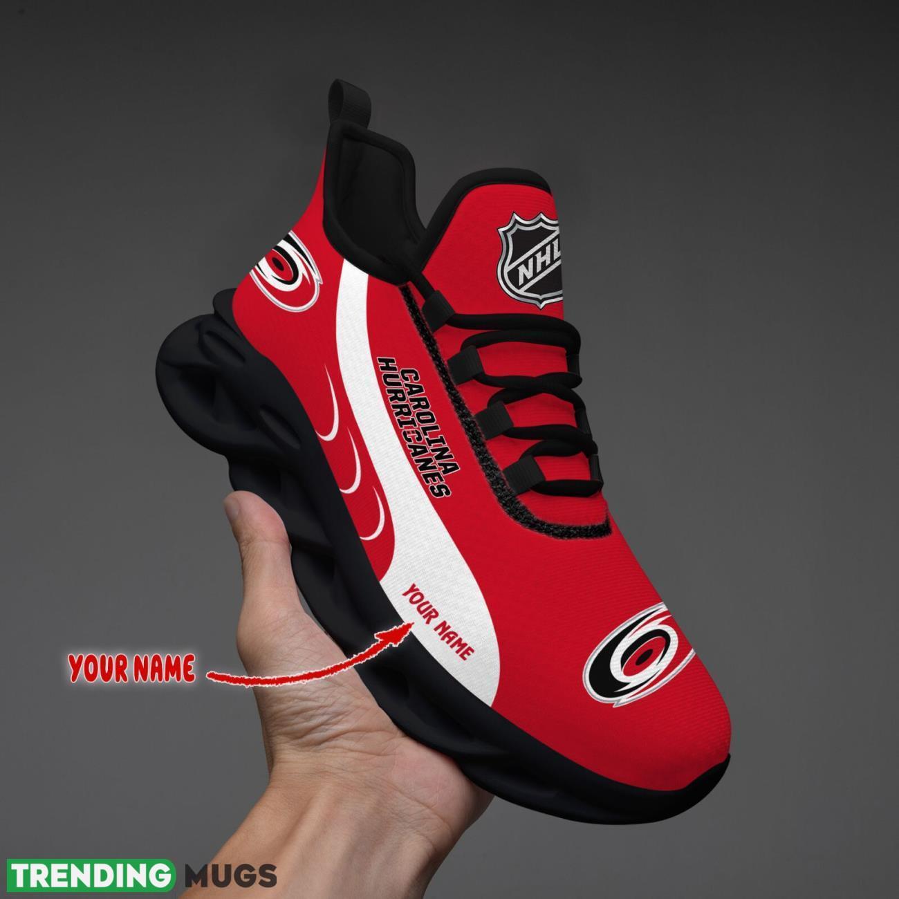 Carolina Hurricanes Max Soul Shoes Custom Name Personalized Sneakers Running Gift Max Soul Carolina Hurricanes Max Soul Shoes Custom Name Personalized Sneakers Running Gift Max Soul
