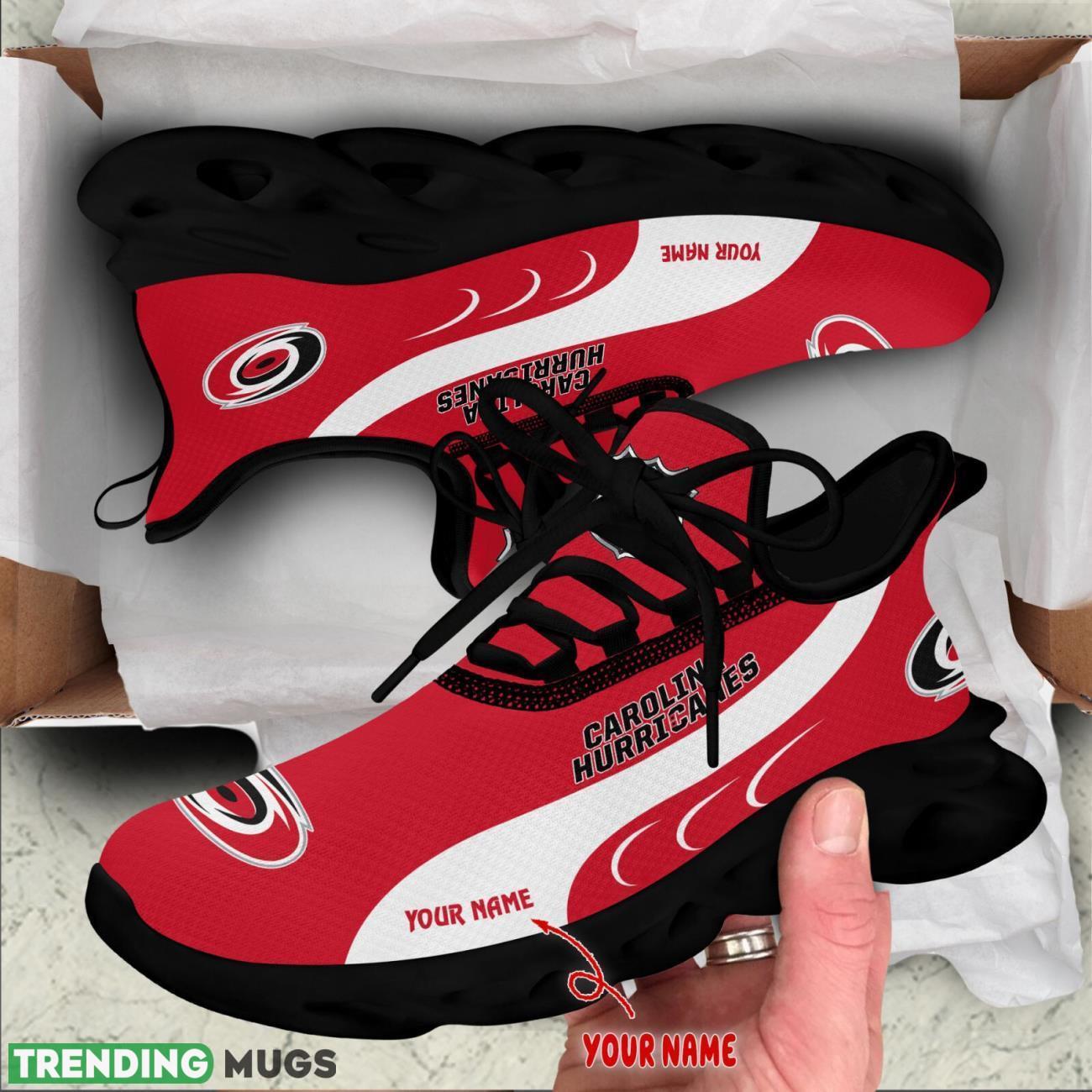 Carolina Hurricanes Max Soul Shoes Custom Name Personalized Sneakers Running Gift Max Soul Carolina Hurricanes Max Soul Shoes Custom Name Personalized Sneakers Running Gift Max Soul