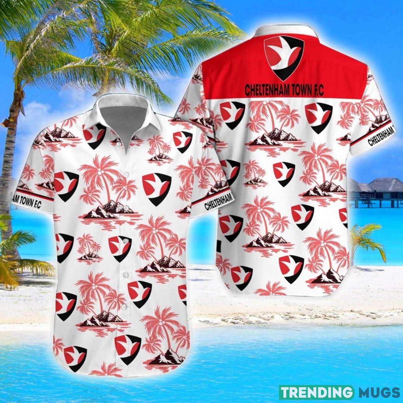 Cheltenham Town F.C Coconut Vintage Pattern Beach 3D Hawaiian Shirt And Shorts Product Photo 1 Cheltenham Town F.C Coconut Vintage Pattern Beach 3D Hawaiian Shirt And Shorts Product Photo 1