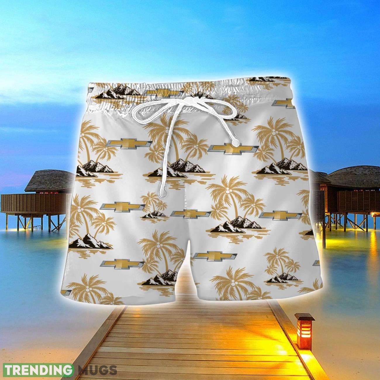 Chevrolet Coconut Vintage Beach Pattern Hawaiian Shirt And Shorts Set For Fans Hawaiian & Short Chevrolet Coconut Vintage Beach Pattern Hawaiian Shirt And Shorts Set For Fans Hawaiian & Short