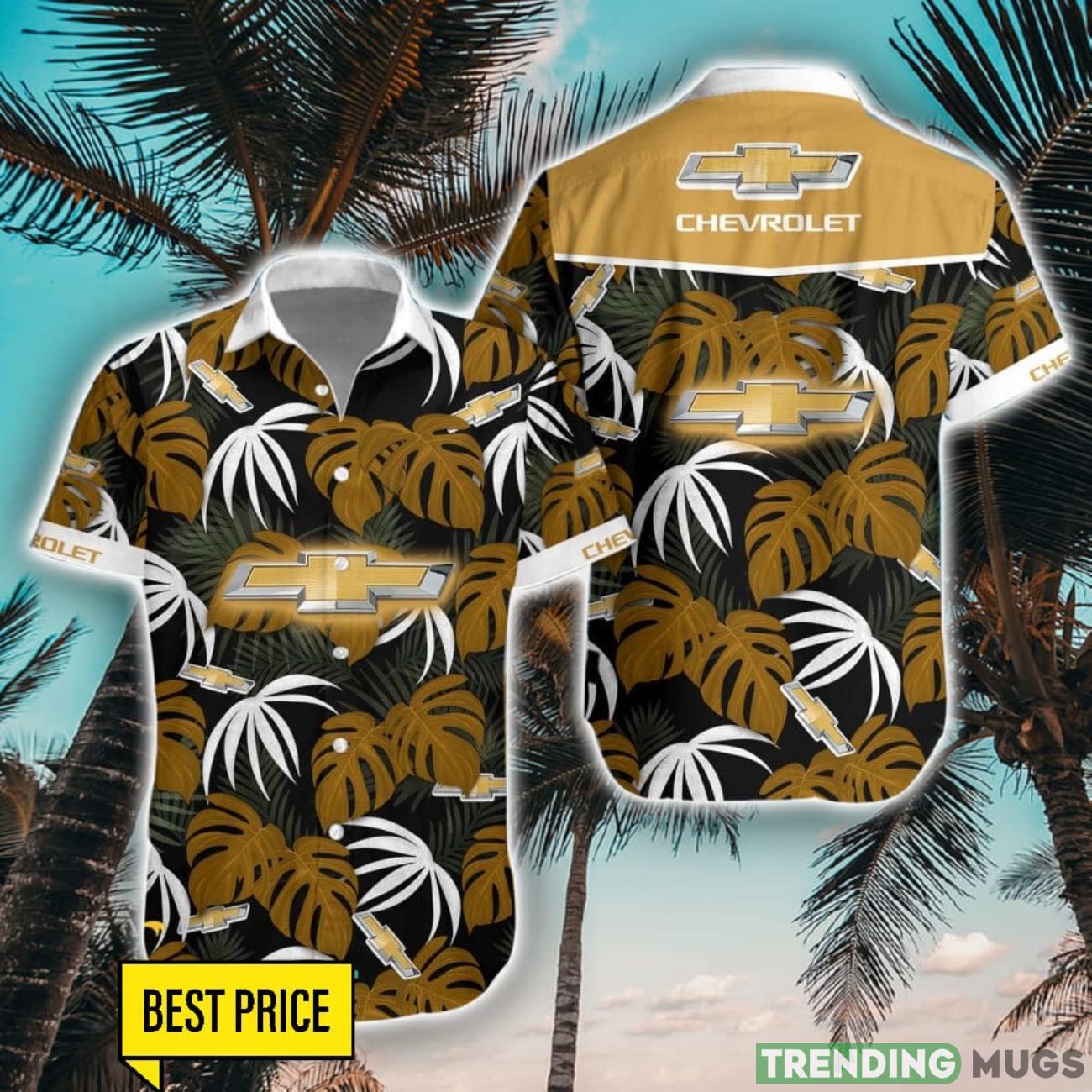Chevrolet Leaf Tropical Pattern Hawaiian Shirt For Men Women Car Lover Shirt Product Photo 1 Chevrolet Leaf Tropical Pattern Hawaiian Shirt For Men Women Car Lover Shirt Product Photo 1