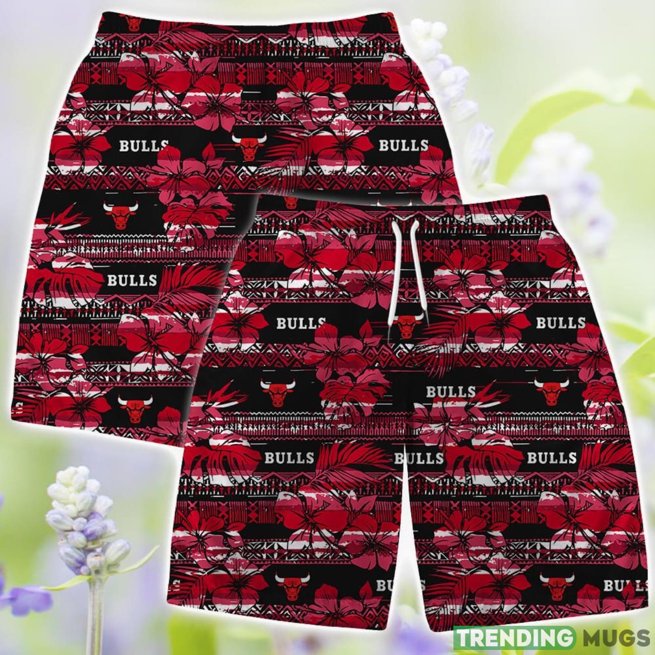 Chicago Bulls Hawaii Set Pattern Vintage 3D Hawaiian Shirt And Shorts Hawaiian & Short Chicago Bulls Hawaii Set Pattern Vintage 3D Hawaiian Shirt And Shorts Hawaiian & Short