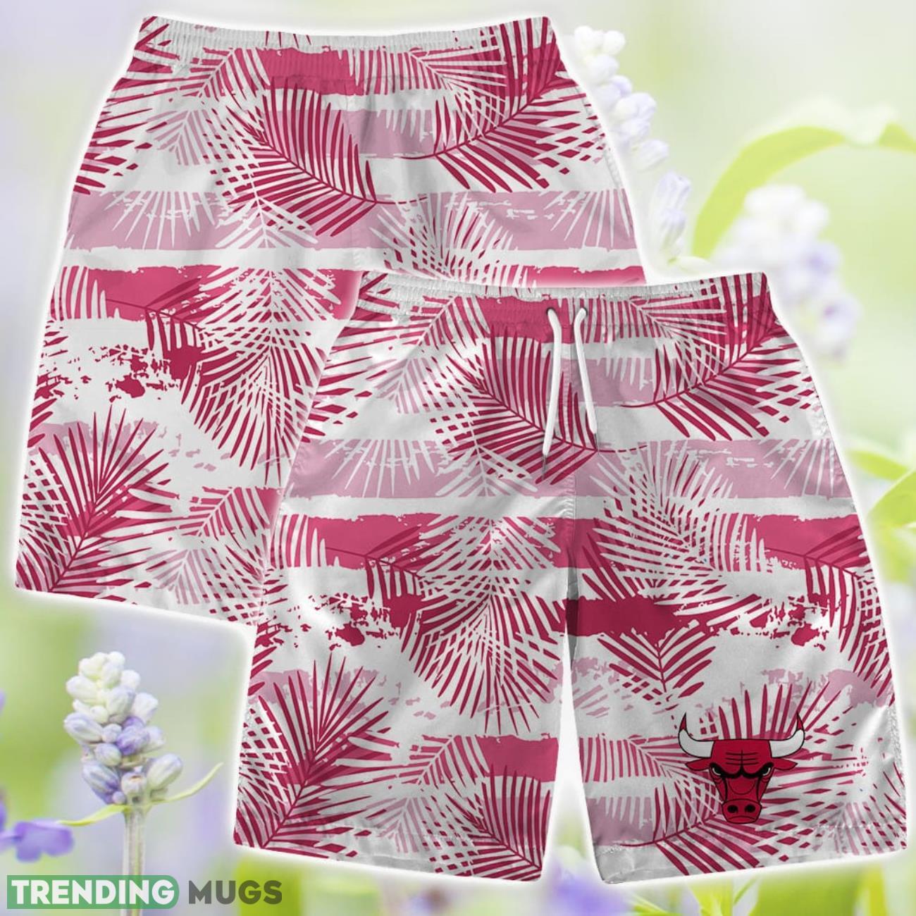 Chicago Bulls Summer Hawaii Team Shirt Pattern Leaves Tropical Hawaiian Shirts And Beach Shorts Hawaiian & Short Chicago Bulls Summer Hawaii Team Shirt Pattern Leaves Tropical Hawaiian Shirts And Beach Shorts Hawaiian & Short