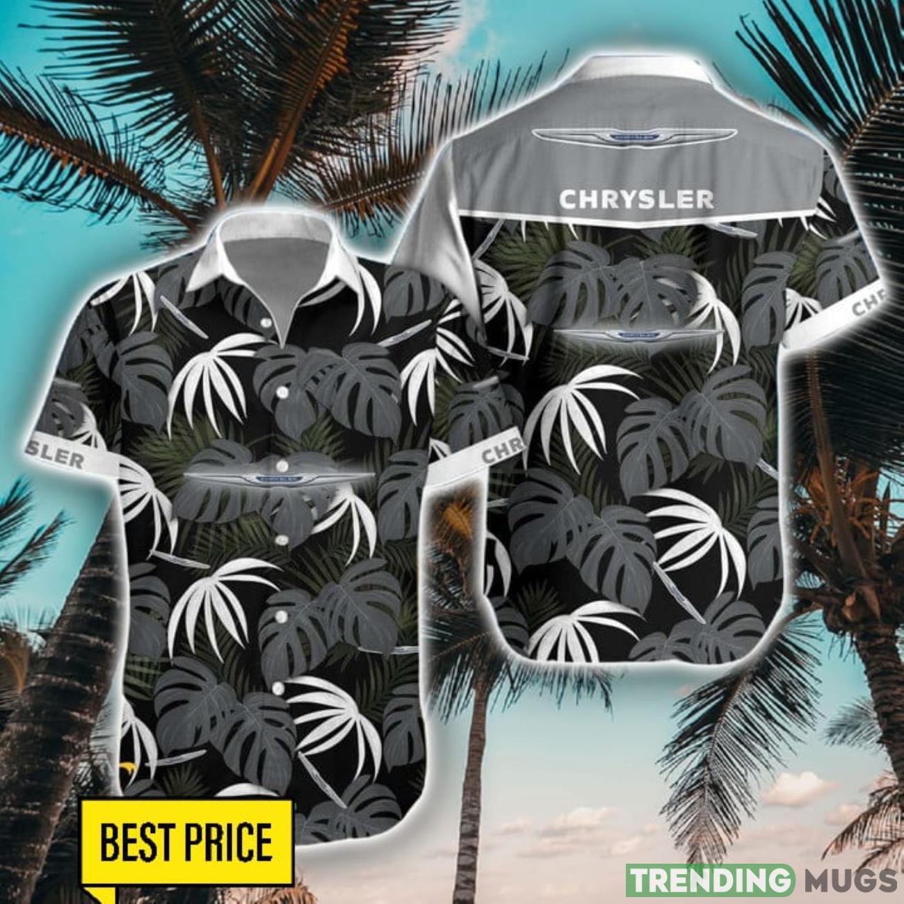 Chrysler Leaf Tropical Pattern Hawaiian Shirt For Men Women Car Lover Shirt Product Photo 1 Chrysler Leaf Tropical Pattern Hawaiian Shirt For Men Women Car Lover Shirt Product Photo 1