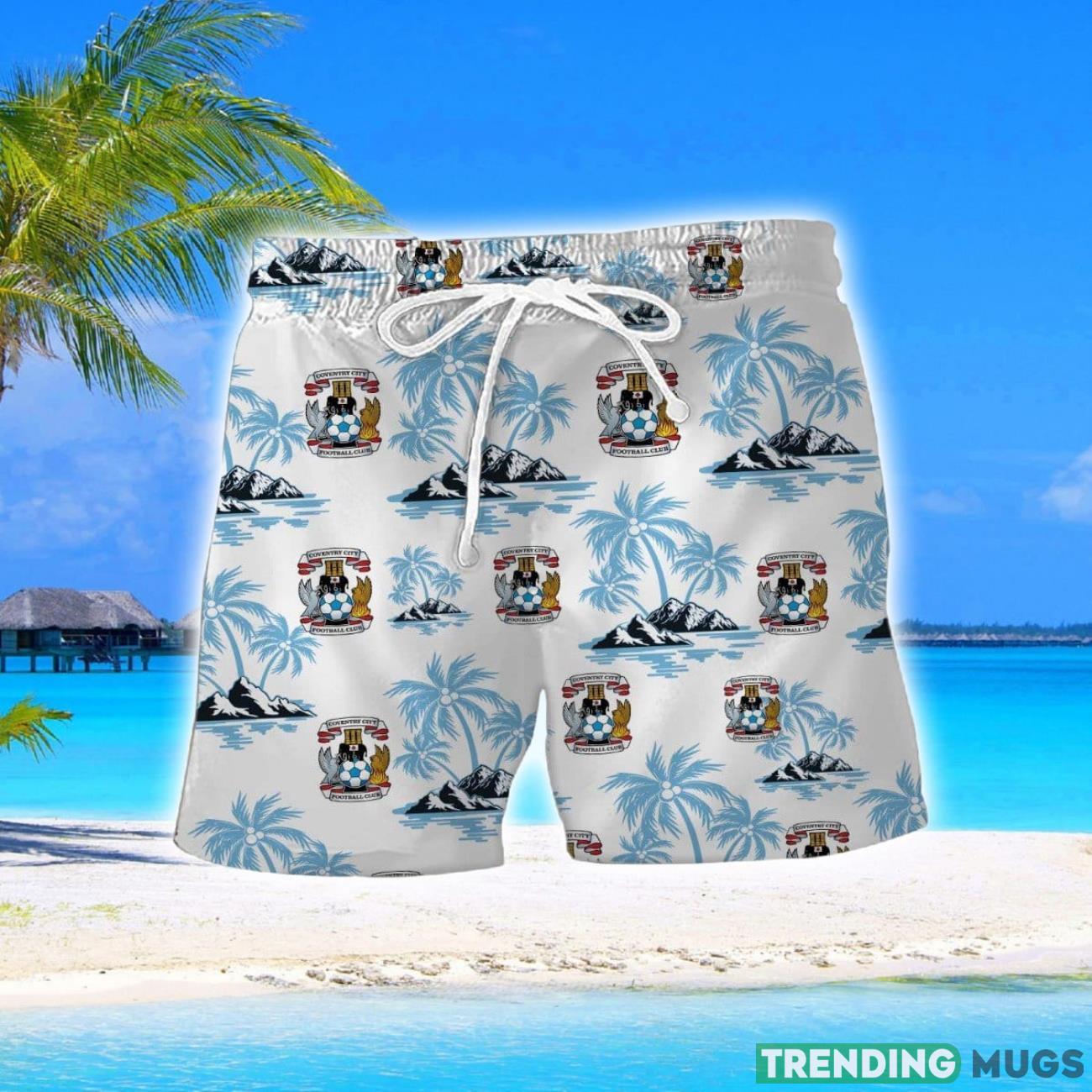 Coventry City F.C Coconut Vintage Pattern Beach 3D Hawaiian Shirt And Shorts Hawaiian & Short Coventry City F.C Coconut Vintage Pattern Beach 3D Hawaiian Shirt And Shorts Hawaiian & Short