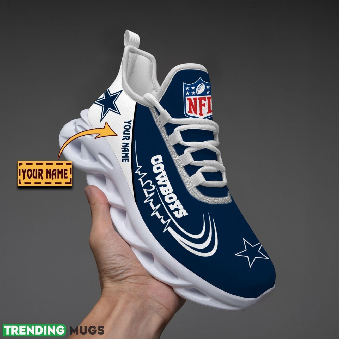Dallas Cowboys Lover Running Sneakers Sport Max Soul Shoes For Men Women Custom Name Product Photo 1 Dallas Cowboys Lover Running Sneakers Sport Max Soul Shoes For Men Women Custom Name Product Photo 1