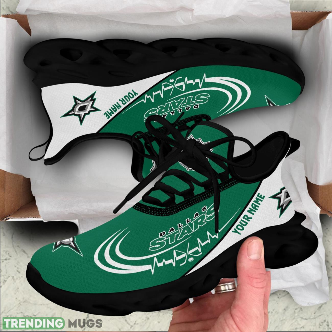 Dallas Stars Lover Running Sneakers Sport Max Soul Shoes For Men Women Custom Name Max Soul Dallas Stars Lover Running Sneakers Sport Max Soul Shoes For Men Women Custom Name Max Soul