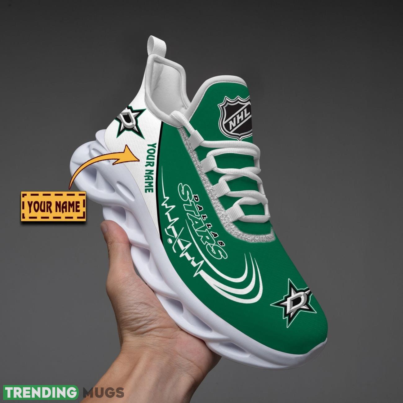 Dallas Stars Lover Running Sneakers Sport Max Soul Shoes For Men Women Custom Name Product Photo 1 Dallas Stars Lover Running Sneakers Sport Max Soul Shoes For Men Women Custom Name Product Photo 1