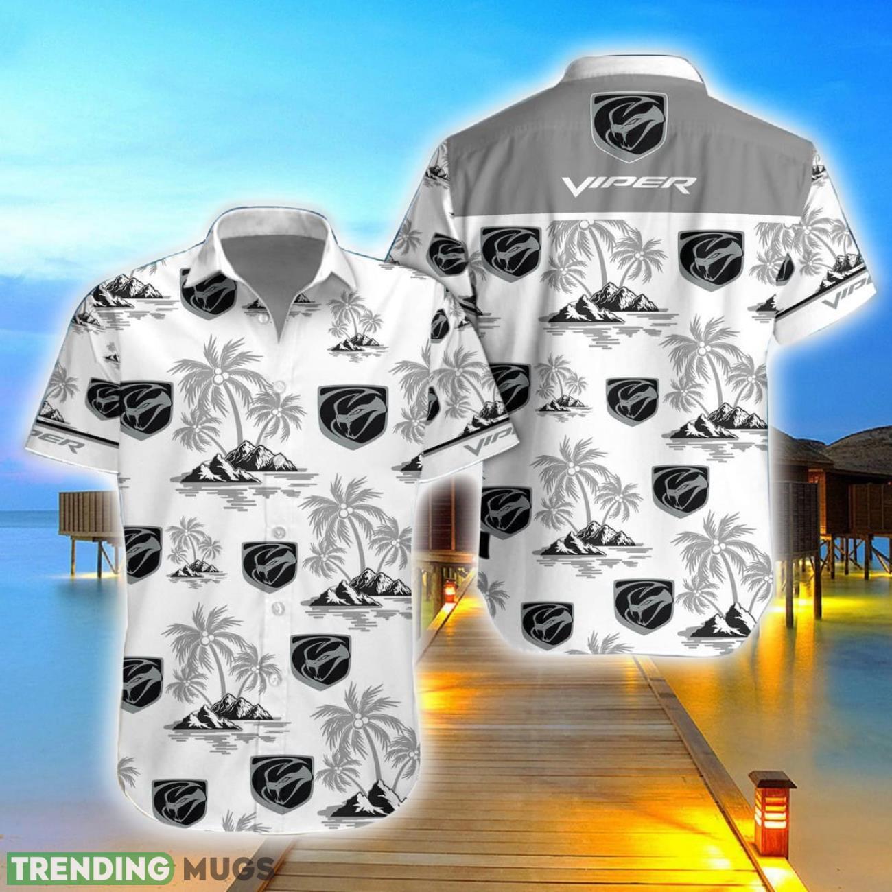Dodge Viper Coconut Vintage Beach Pattern Hawaiian Shirt And Shorts Set For Fans Product Photo 1 Dodge Viper Coconut Vintage Beach Pattern Hawaiian Shirt And Shorts Set For Fans Product Photo 1