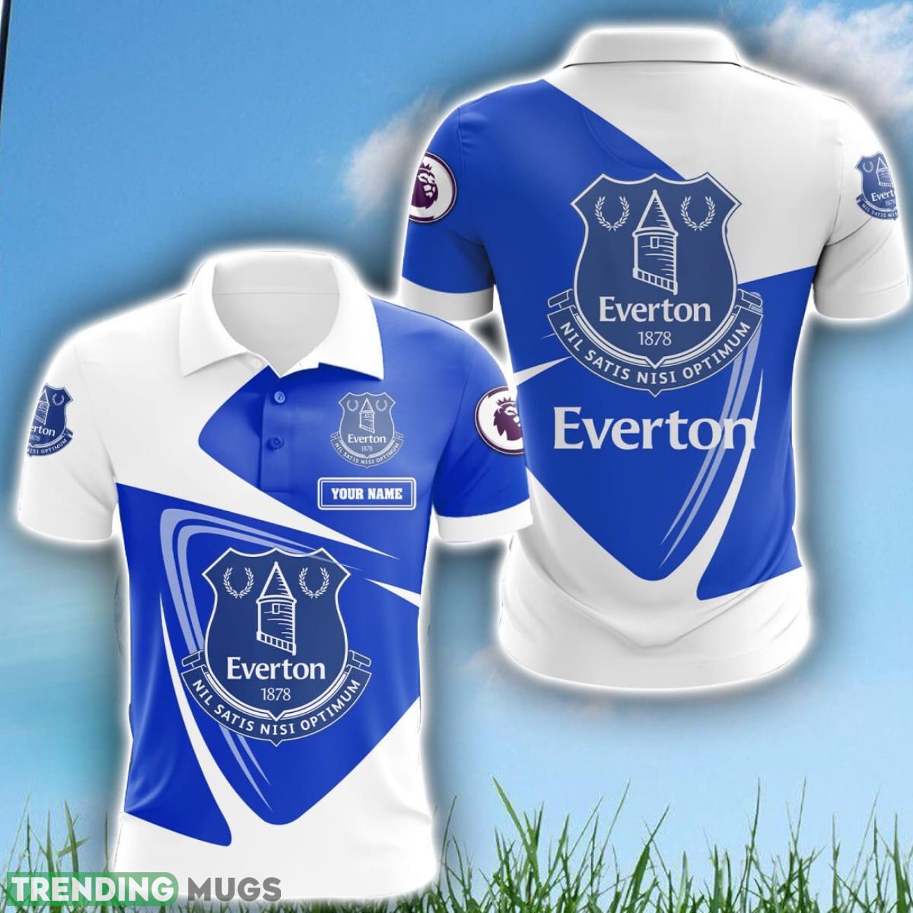 Everton F.C 3D Polo Shirt Sport Gift For Men Custom Name Product Photo 1 Everton F.C 3D Polo Shirt Sport Gift For Men Custom Name Product Photo 1