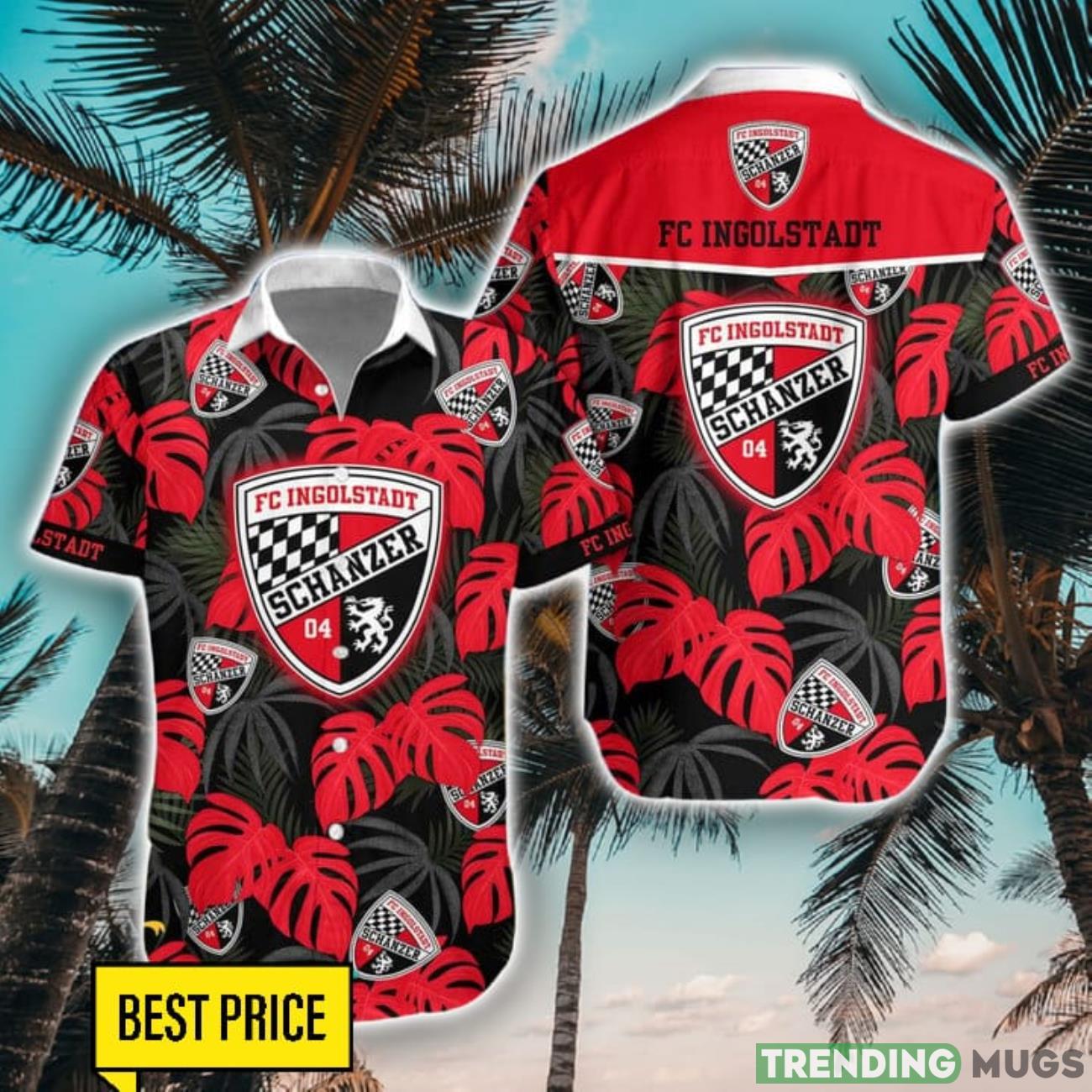 FC Ingolstadt 04 Leaf Tropical Pattern Hawaiian Shirt For Men Women Product Photo 1 FC Ingolstadt 04 Leaf Tropical Pattern Hawaiian Shirt For Men Women Product Photo 1