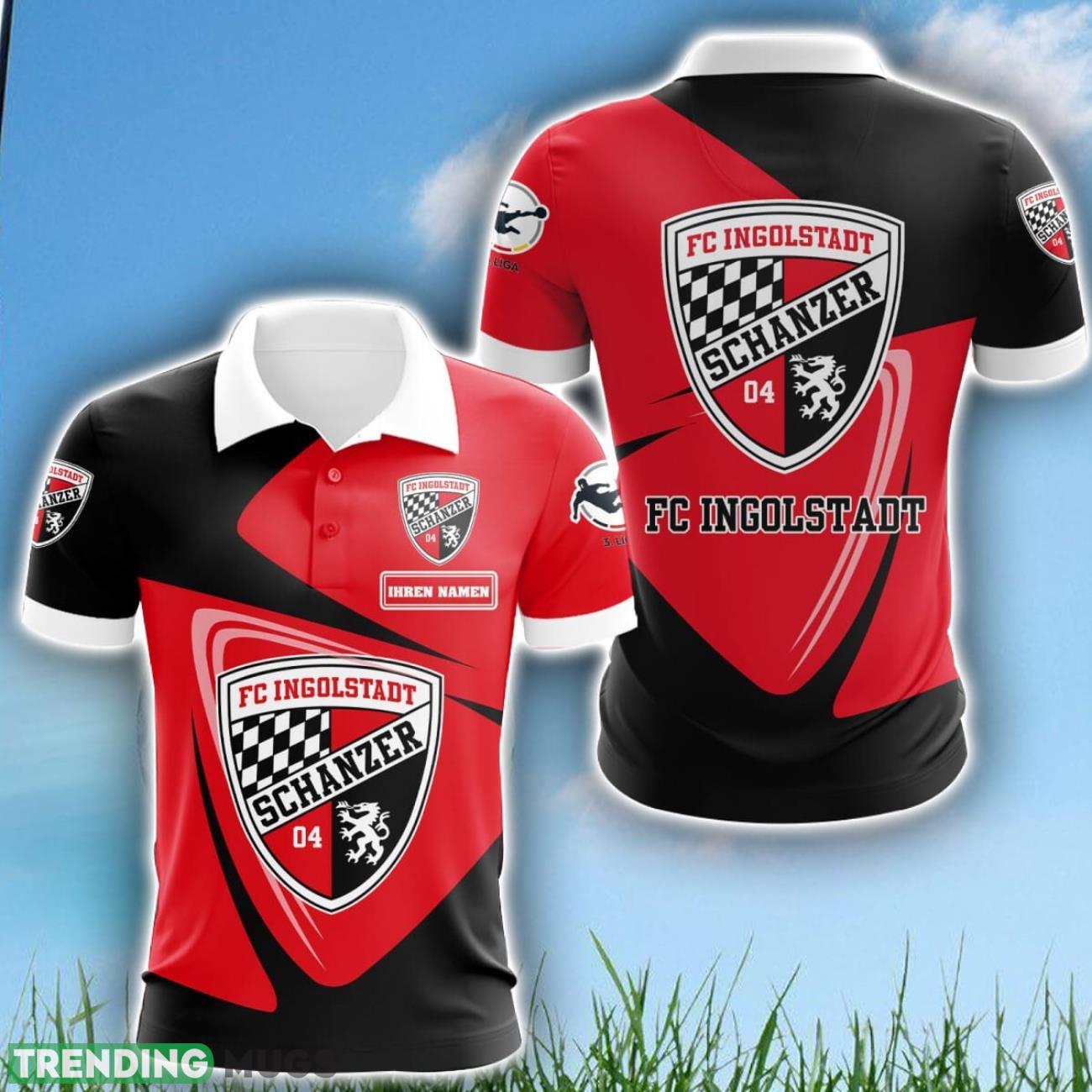 FC Ingolstadt 3D Polo Shirt Sport Gift For Men Custom Name Product Photo 1 FC Ingolstadt 3D Polo Shirt Sport Gift For Men Custom Name Product Photo 1
