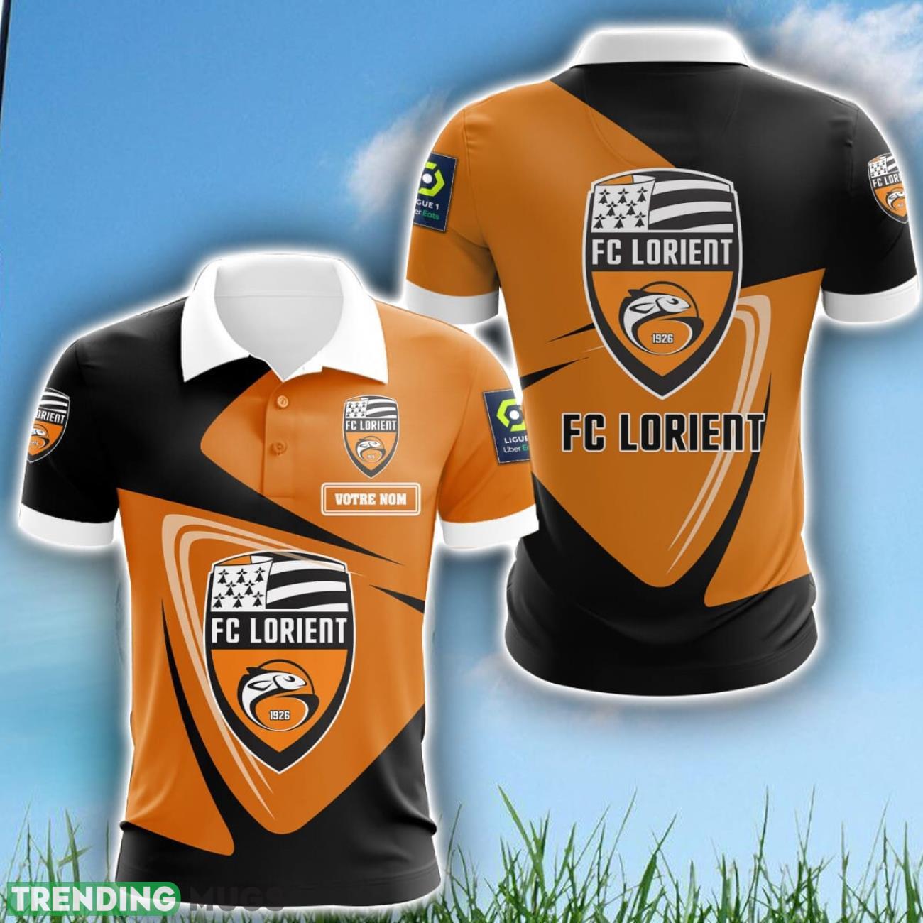 FC Lorient 3D Polo Shirt Sport Gift For Men Custom Name Product Photo 1 FC Lorient 3D Polo Shirt Sport Gift For Men Custom Name Product Photo 1