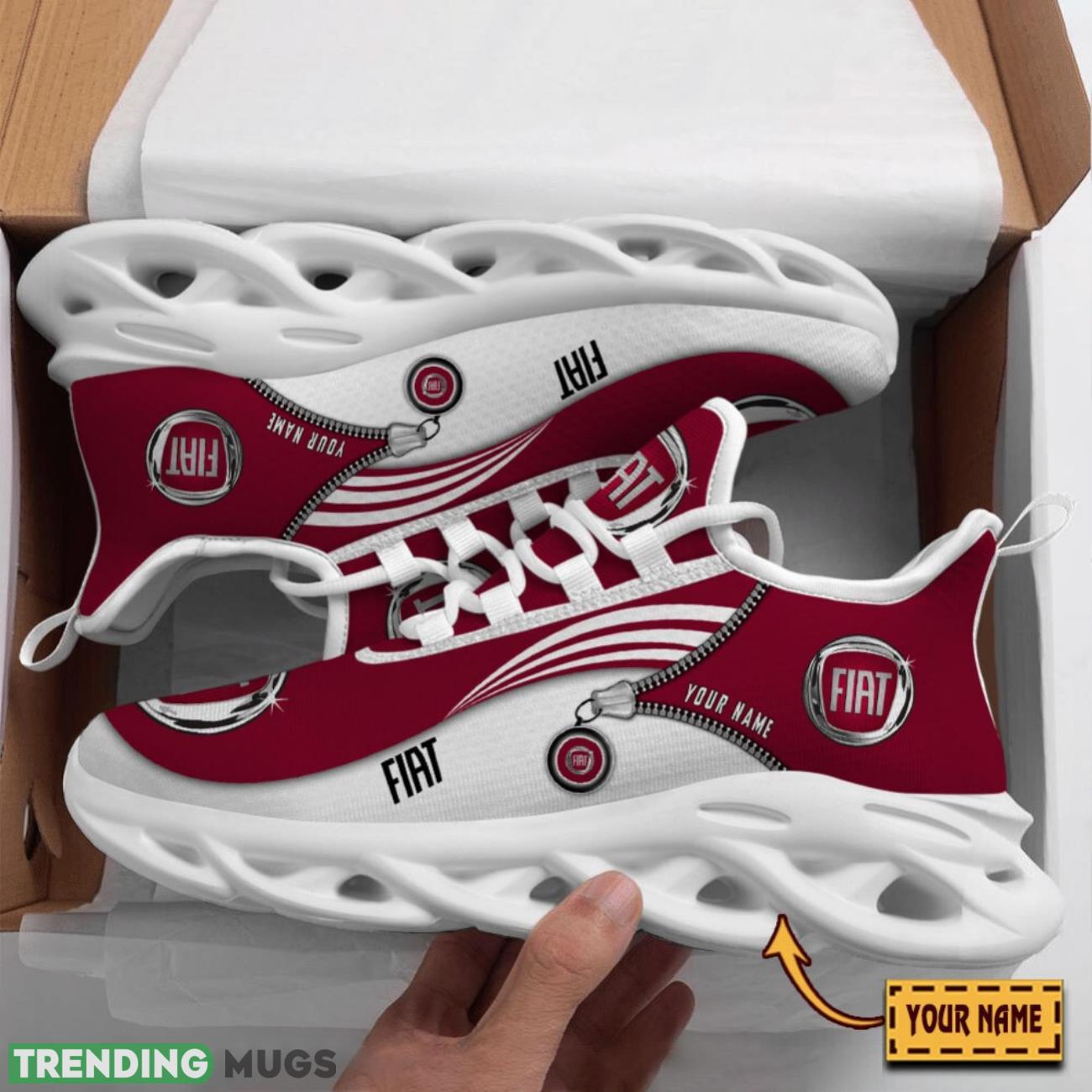 Fiat Max Soul Shoes Men Women Running Sneakers Car Lover Shoes Personalized Name Max Soul Fiat Max Soul Shoes Men Women Running Sneakers Car Lover Shoes Personalized Name Max Soul