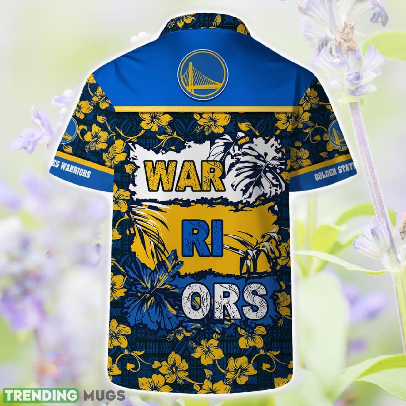 Golden State Warriors Logo Pattern Vintage Aloha Hawaiian Shirts And Beach Shorts Hawaiian & Short Golden State Warriors Logo Pattern Vintage Aloha Hawaiian Shirts And Beach Shorts Hawaiian & Short