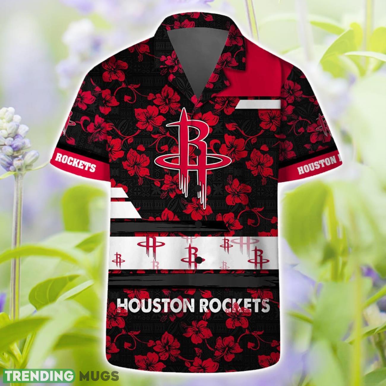 Houston Rockets Summer Hawaii Team Shirt Pattern Vintage Aloha Hawaiian Shirts And Beach Shorts Product Photo 1 Houston Rockets Summer Hawaii Team Shirt Pattern Vintage Aloha Hawaiian Shirts And Beach Shorts Product Photo 1