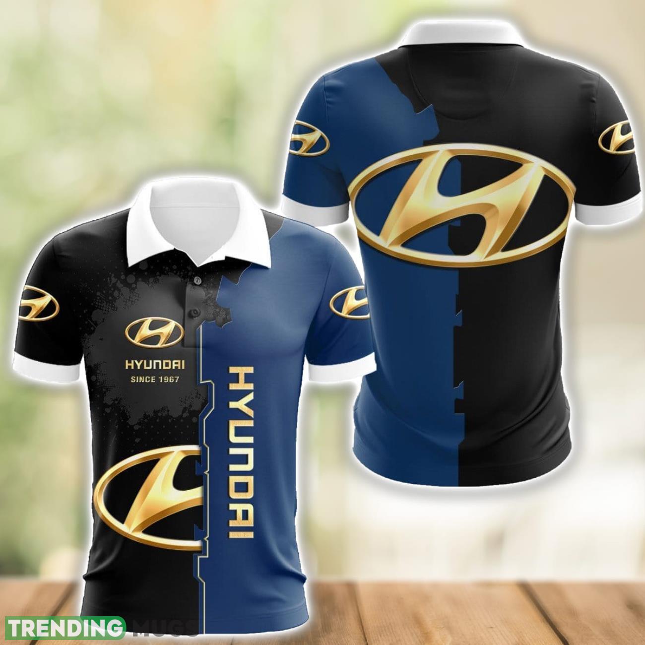 Hyundai 3D Polo Shirt Comfortable For Men Gift Product Photo 1
