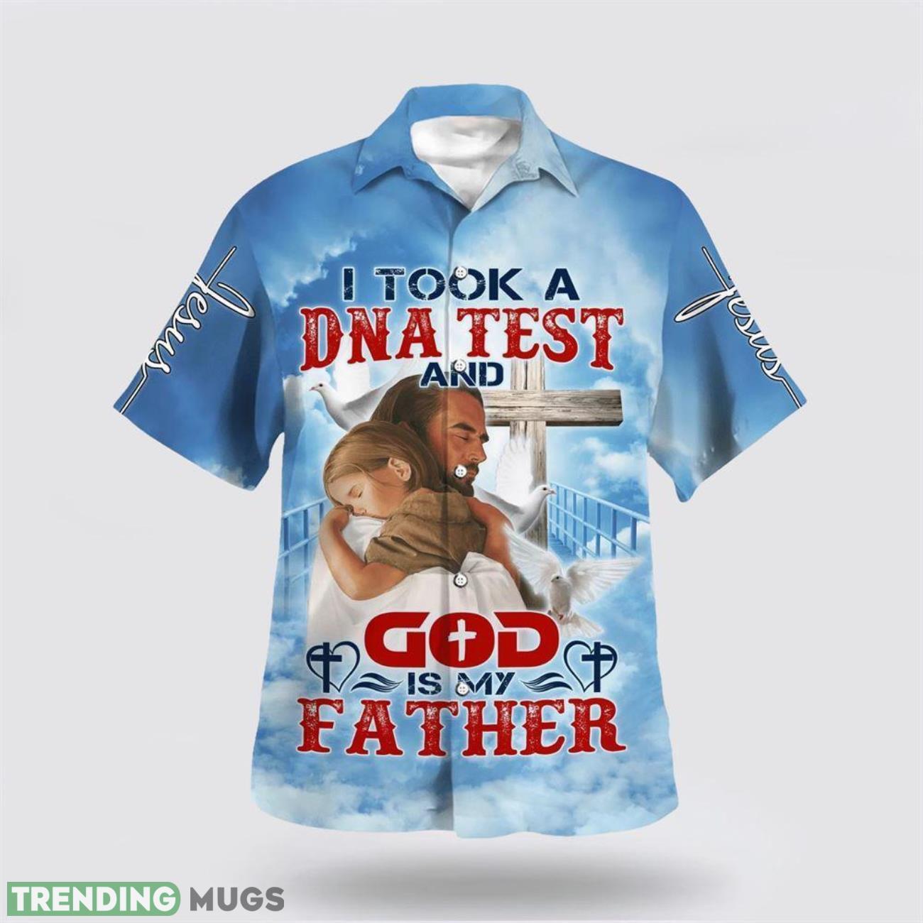 I Took A Dna Test And God Is My Father Jesus And Baby Aloha Hawaiian Shirt For Men And Women Product Photo 1 I Took A Dna Test And God Is My Father Jesus And Baby Aloha Hawaiian Shirt For Men And Women Product Photo 1