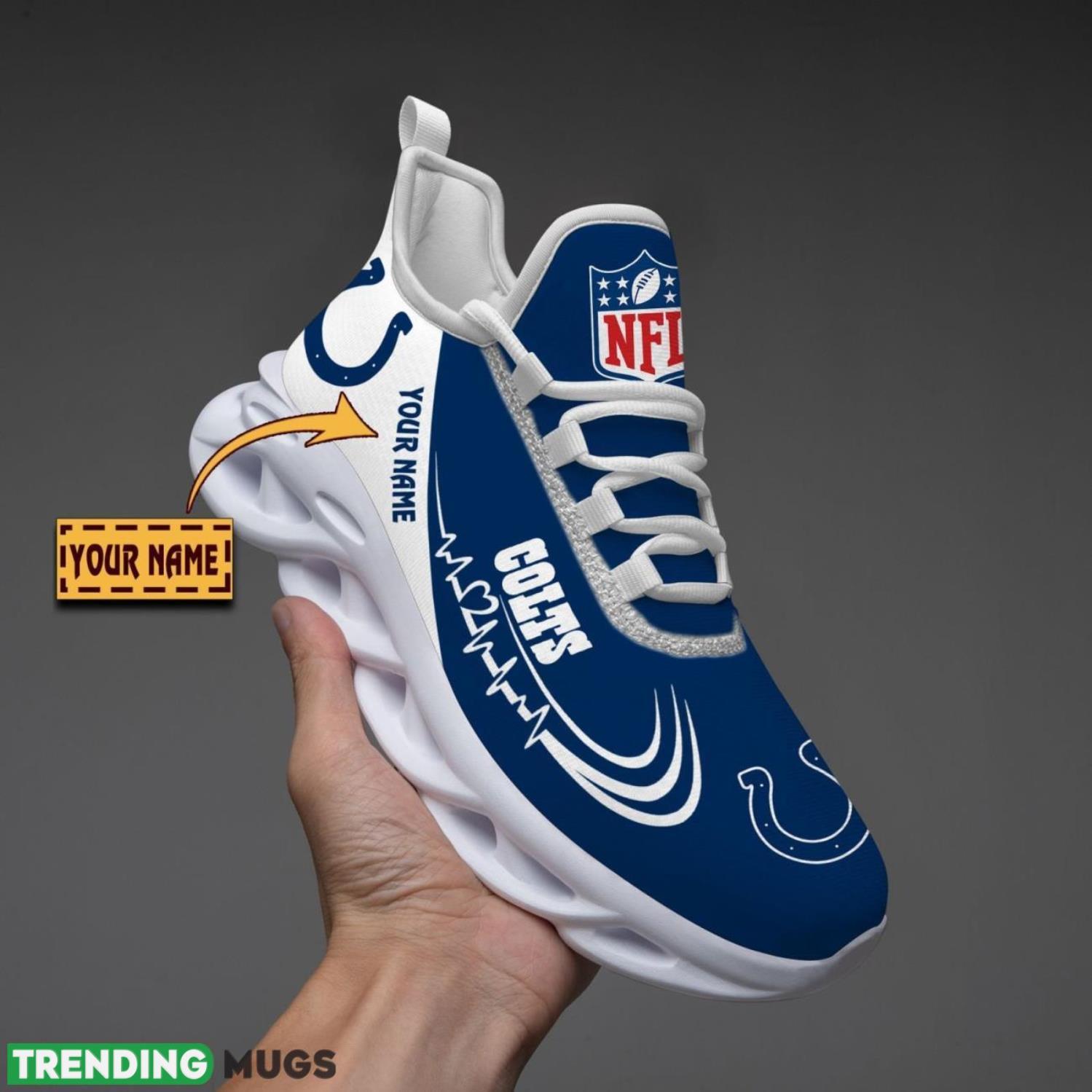 Indianapolis Colts Lover Running Sneakers Sport Max Soul Shoes For Men Women Custom Name Product Photo 1 Indianapolis Colts Lover Running Sneakers Sport Max Soul Shoes For Men Women Custom Name Product Photo 1
