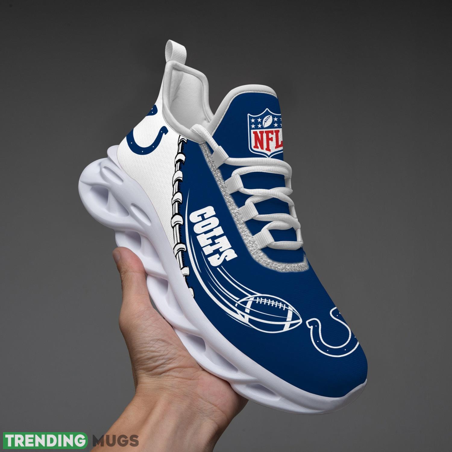 Indianapolis Colts Team Max Soul Shoes Men Women Sport Gift Running Sneakers Product Photo 1 Indianapolis Colts Team Max Soul Shoes Men Women Sport Gift Running Sneakers Product Photo 1