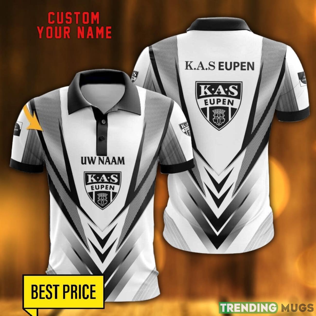 K.A.S. Eupen All Printed 3D Polo Shirt Men Gift Golf Lover Gift Custom Name Product Photo 1 K.A.S. Eupen All Printed 3D Polo Shirt Men Gift Golf Lover Gift Custom Name Product Photo 1