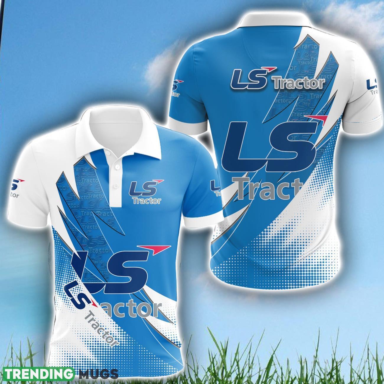 LS Tractor 3D Polo Shirt Limited For Fans Logo Printed Product Photo 1
