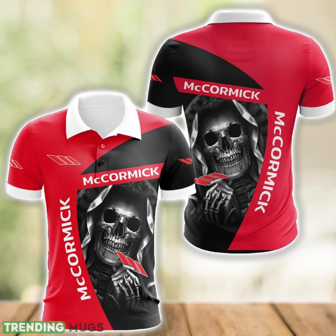 McCormick Logo and Skull 3D Polo Shirt Halloween Gift Product Photo 1 McCormick Logo and Skull 3D Polo Shirt Halloween Gift Product Photo 1