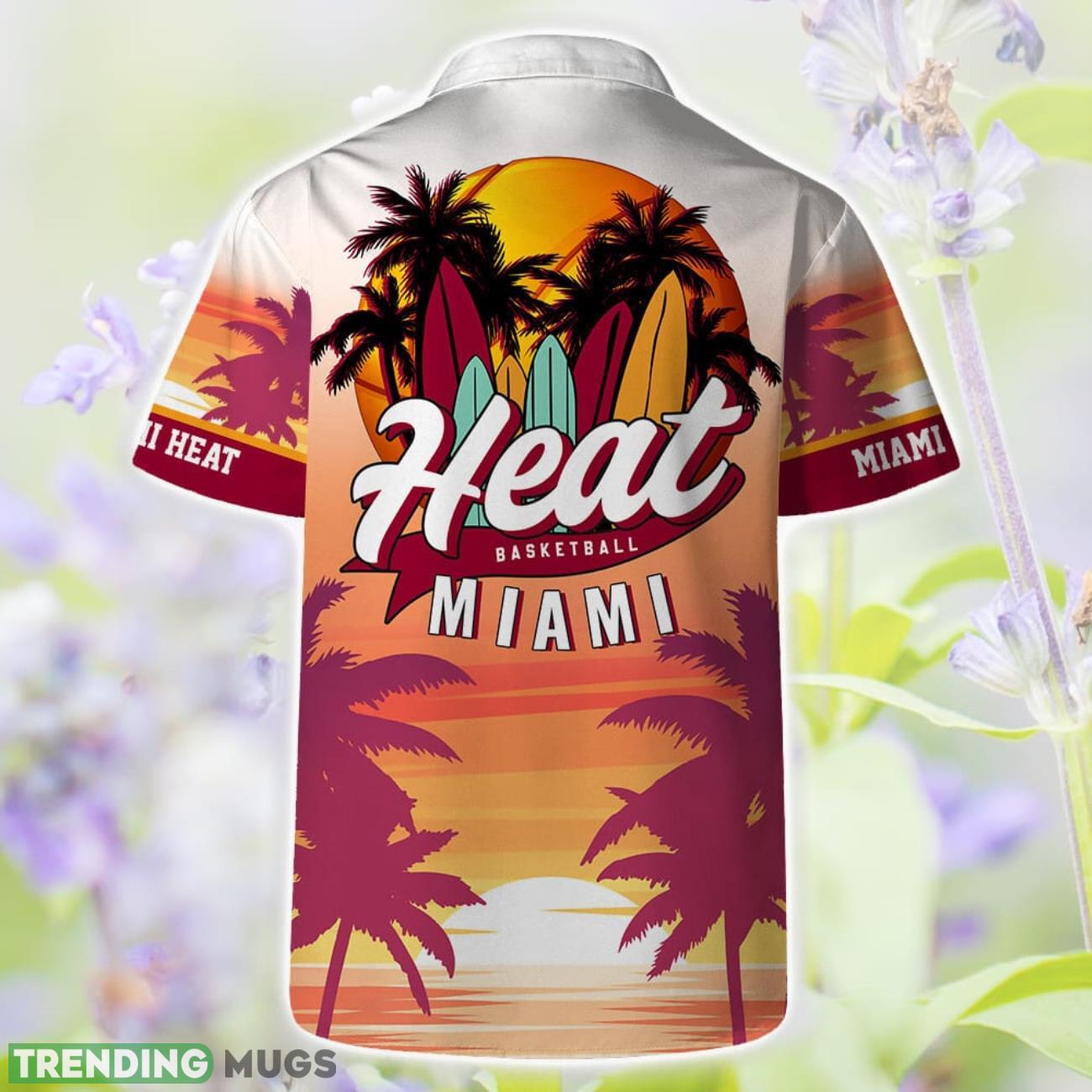 Miami Heat Summer Hawaii Team Shirt Pattern Sunset Tropical Hawaiian Shirts And Beach Shorts Hawaiian & Short Miami Heat Summer Hawaii Team Shirt Pattern Sunset Tropical Hawaiian Shirts And Beach Shorts Hawaiian & Short