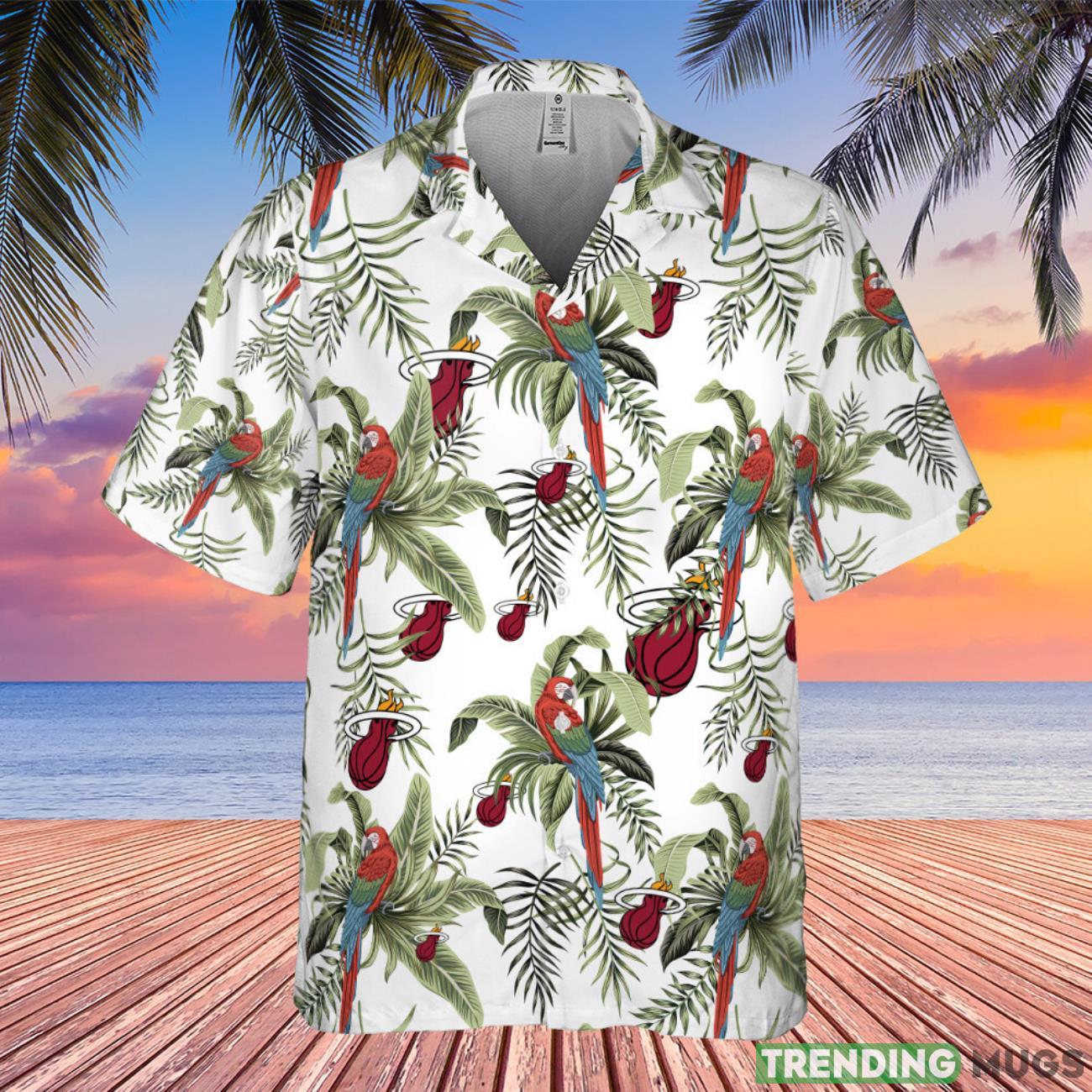Miami Heat Tropical And Basketball Champions Pattern Print Hawaiian Shirt Limited For Fans Hawaiian Shirt Miami Heat Tropical And Basketball Champions Pattern Print Hawaiian Shirt Limited For Fans Hawaiian Shirt