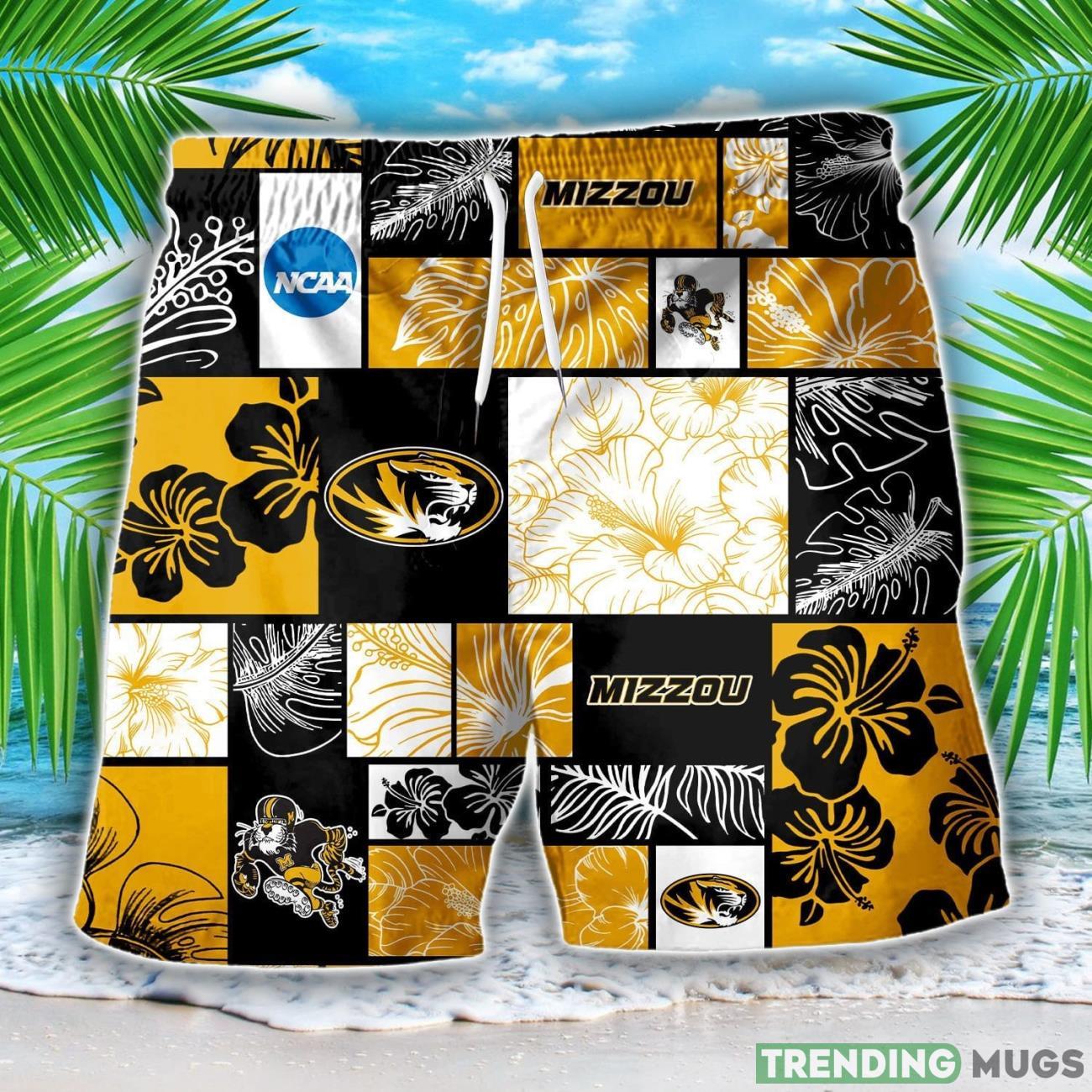 Missouri Tigers Team Logo Pattern Hawaiian Shirt And Shorts Hawaiian & Short Missouri Tigers Team Logo Pattern Hawaiian Shirt And Shorts Hawaiian & Short