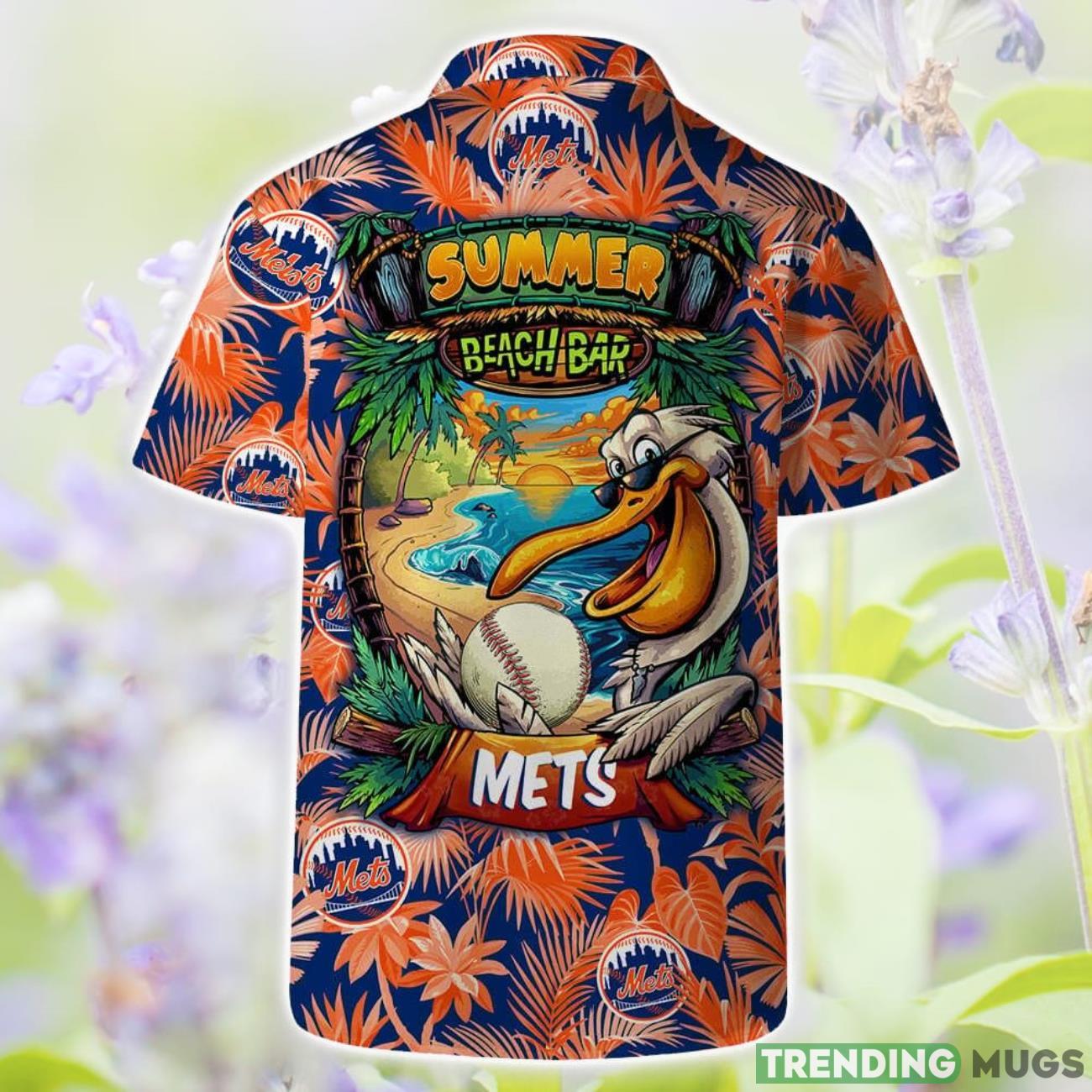 New York Mets Short Sleeve Shirt Pattern Summer Beach Bar Combo Hawaiian Shirt And Shorts Hawaiian & Short New York Mets Short Sleeve Shirt Pattern Summer Beach Bar Combo Hawaiian Shirt And Shorts Hawaiian & Short