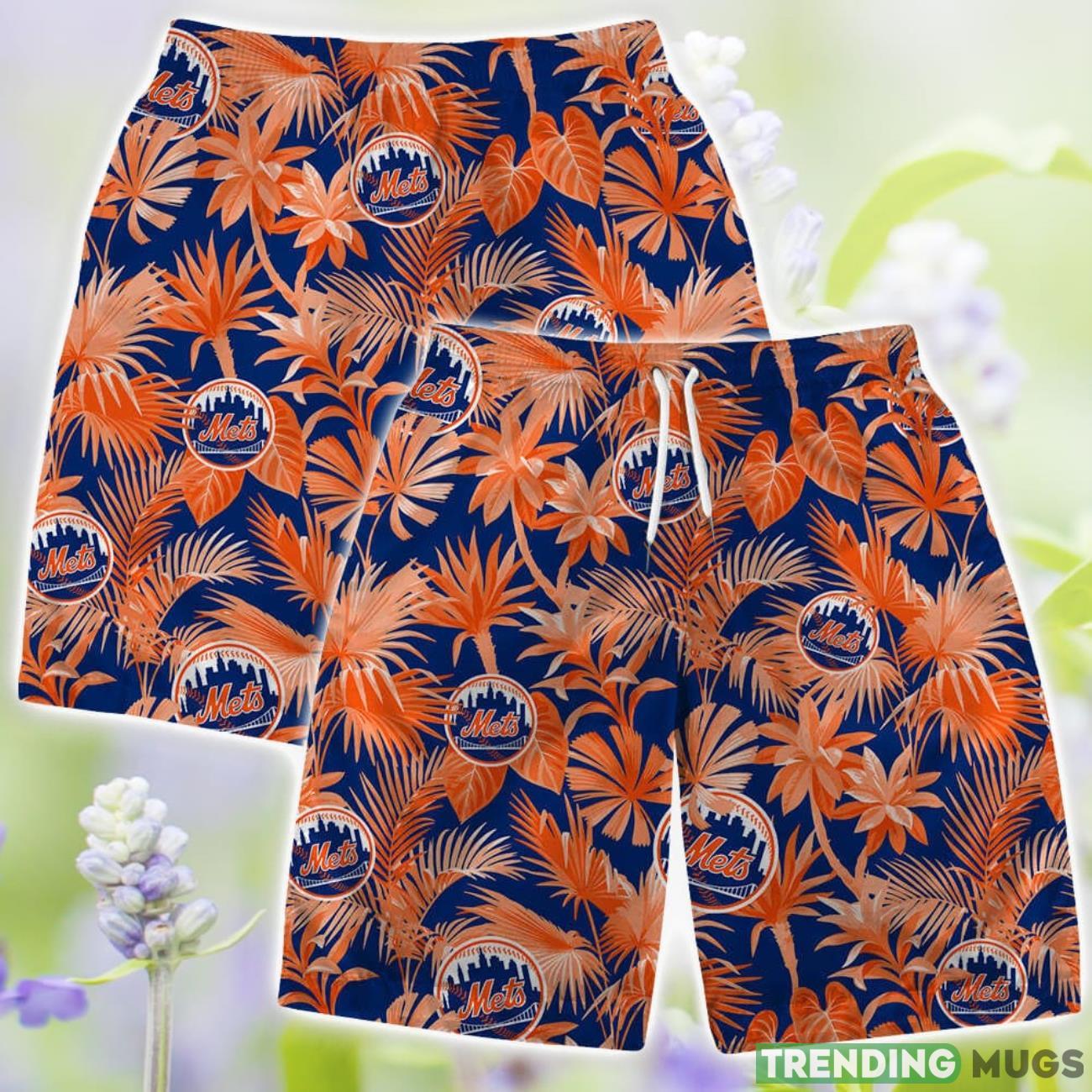 New York Mets Short Sleeve Shirt Pattern Summer Beach Bar Combo Hawaiian Shirt And Shorts Hawaiian & Short New York Mets Short Sleeve Shirt Pattern Summer Beach Bar Combo Hawaiian Shirt And Shorts Hawaiian & Short