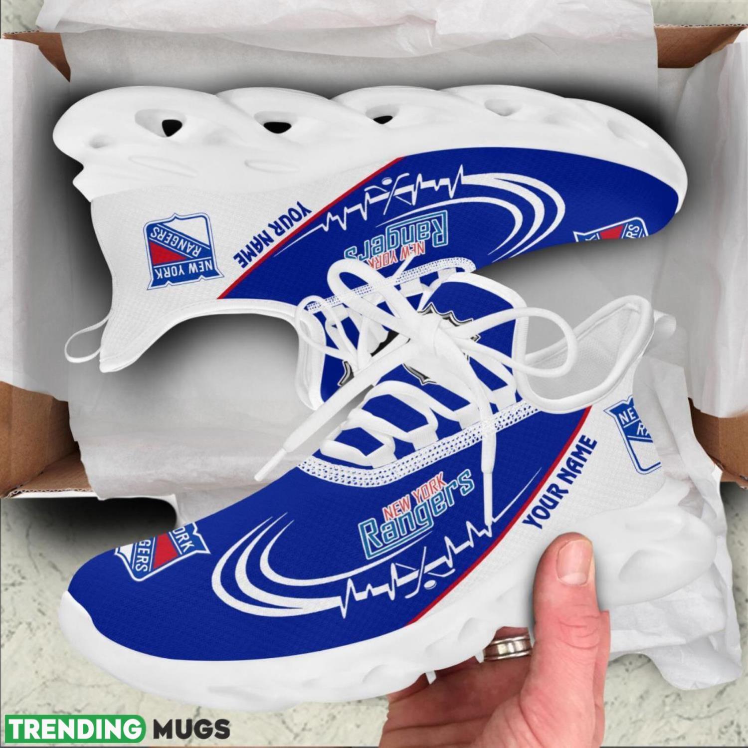New York Rangers Lover Running Sneakers Sport Max Soul Shoes For Men Women Custom Name Max Soul New York Rangers Lover Running Sneakers Sport Max Soul Shoes For Men Women Custom Name Max Soul