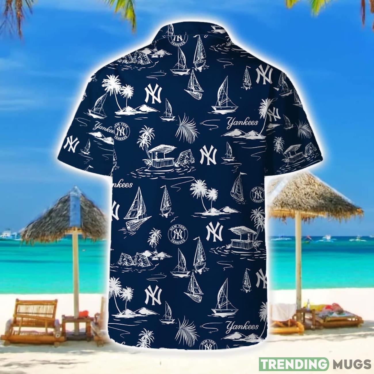 New York Yankees Short Sleeve Shirt Beach Vibes Pattern Combo Hawaiian Shirt And Shorts Hawaiian & Short New York Yankees Short Sleeve Shirt Beach Vibes Pattern Combo Hawaiian Shirt And Shorts Hawaiian & Short