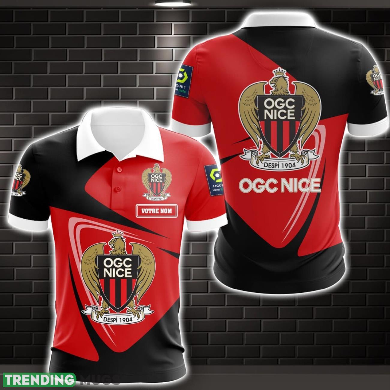 OGC Nice 3D Polo Shirt Sport Gift For Men Custom Name Product Photo 1 OGC Nice 3D Polo Shirt Sport Gift For Men Custom Name Product Photo 1