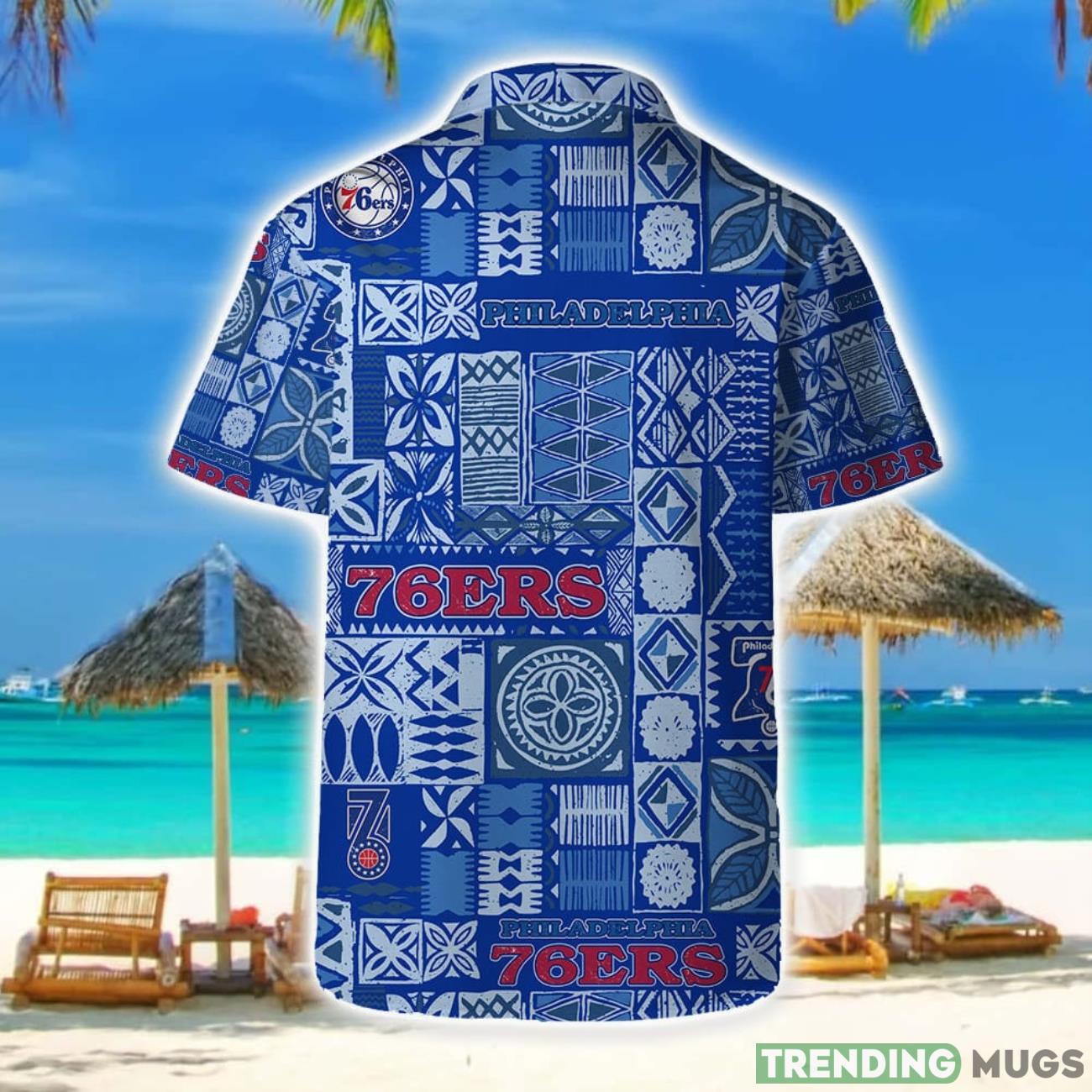 Philadelphia 76ers Hawaii Set Summer Pattern 3D Hawaiian Shirt And Shorts Hawaiian & Short Philadelphia 76ers Hawaii Set Summer Pattern 3D Hawaiian Shirt And Shorts Hawaiian & Short