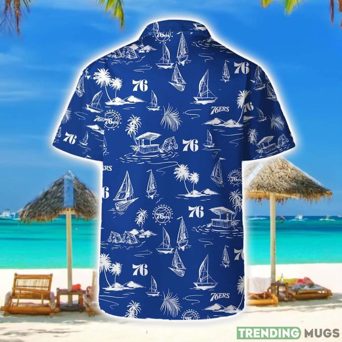 Philadelphia 76ers Short Sleeve Shirt Beach Vibes Pattern Combo Hawaiian Shirt And Shorts Hawaiian & Short Philadelphia 76ers Short Sleeve Shirt Beach Vibes Pattern Combo Hawaiian Shirt And Shorts Hawaiian & Short
