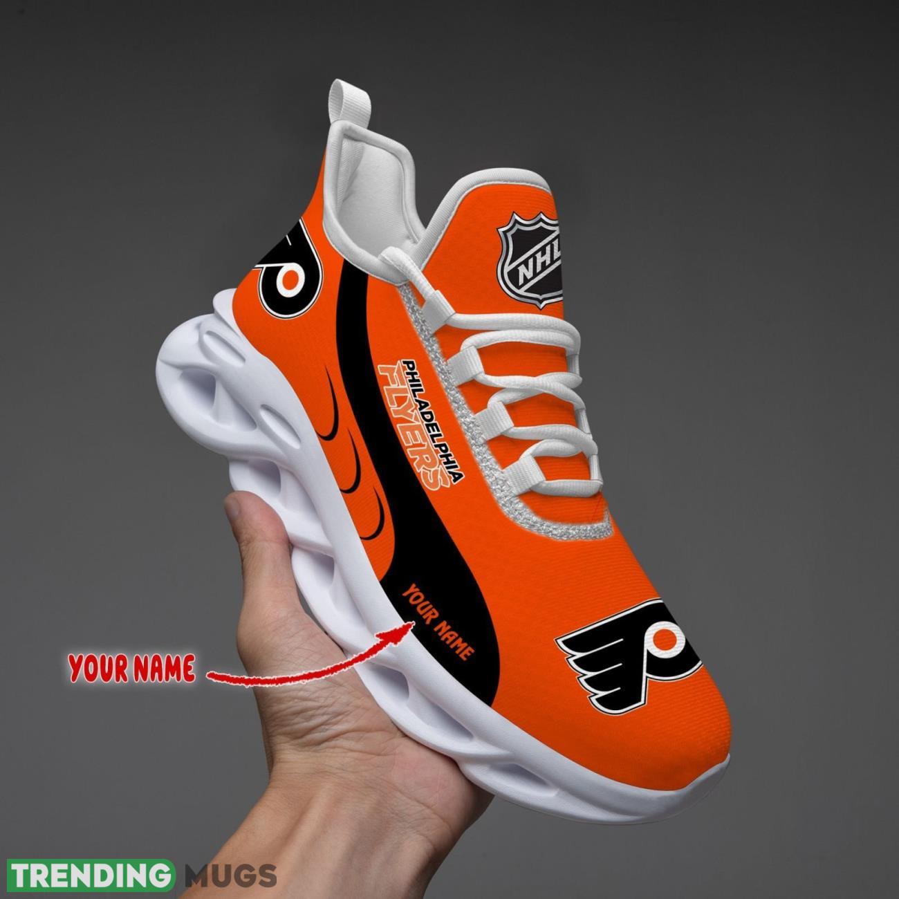 Philadelphia Flyers Max Soul Shoes Custom Name Personalized Sneakers Running Gift Product Photo 1 Philadelphia Flyers Max Soul Shoes Custom Name Personalized Sneakers Running Gift Product Photo 1