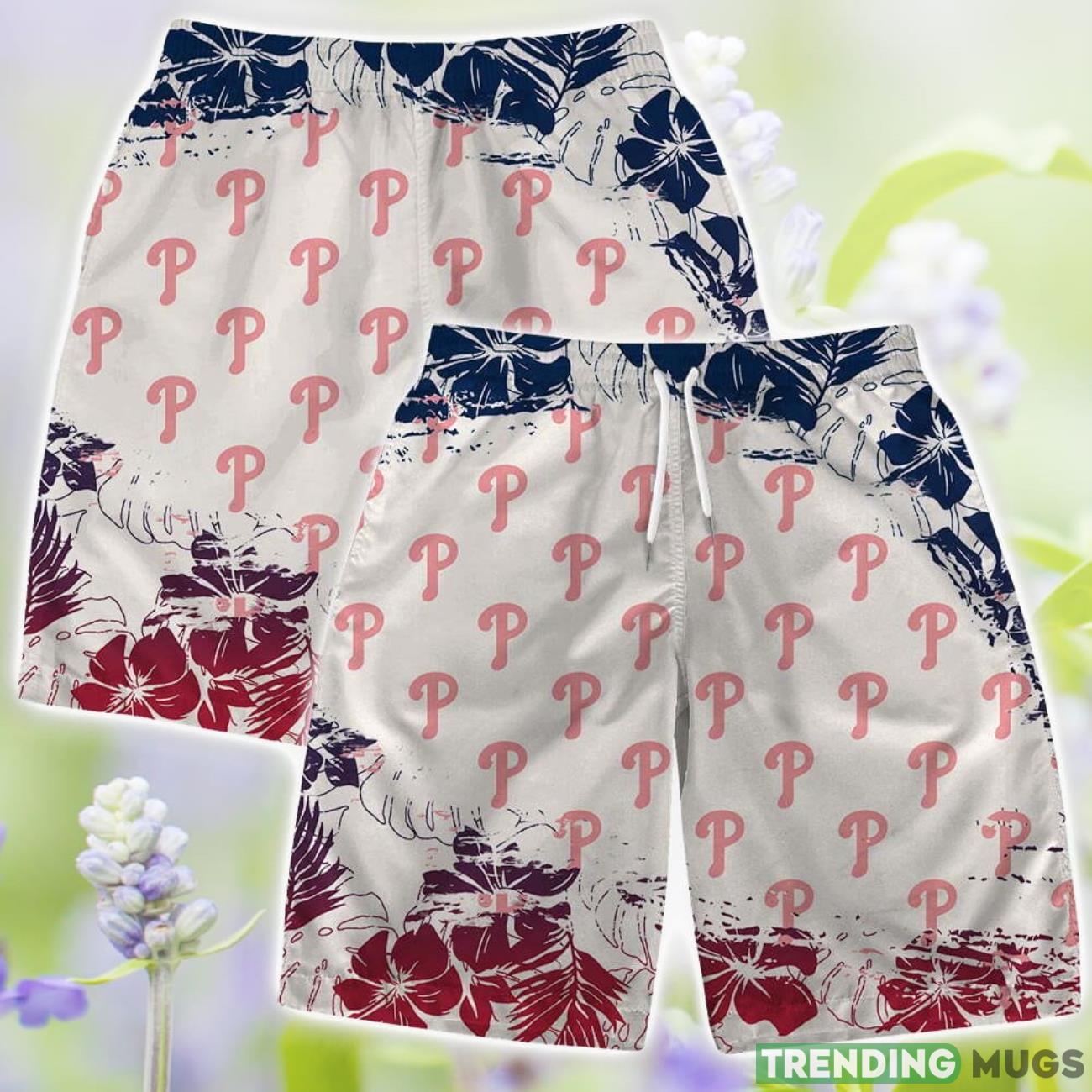 Philadelphia Phillies MLB Short Sleeve Shirt One Pride Pattern Combo Hawaiian Shirt And Shorts Hawaiian & Short Philadelphia Phillies MLB Short Sleeve Shirt One Pride Pattern Combo Hawaiian Shirt And Shorts Hawaiian & Short