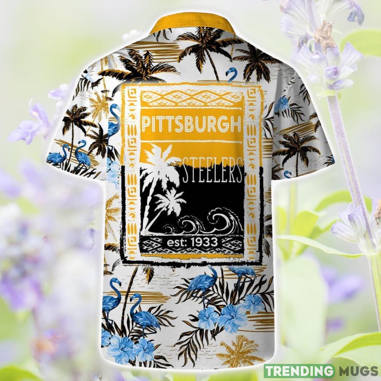 Pittsburgh Steelers Short Sleeve Shirt Pattern Flamingo Hibiscus Combo Hawaiian Shirt And Shorts Hawaiian & Short Pittsburgh Steelers Short Sleeve Shirt Pattern Flamingo Hibiscus Combo Hawaiian Shirt And Shorts Hawaiian & Short