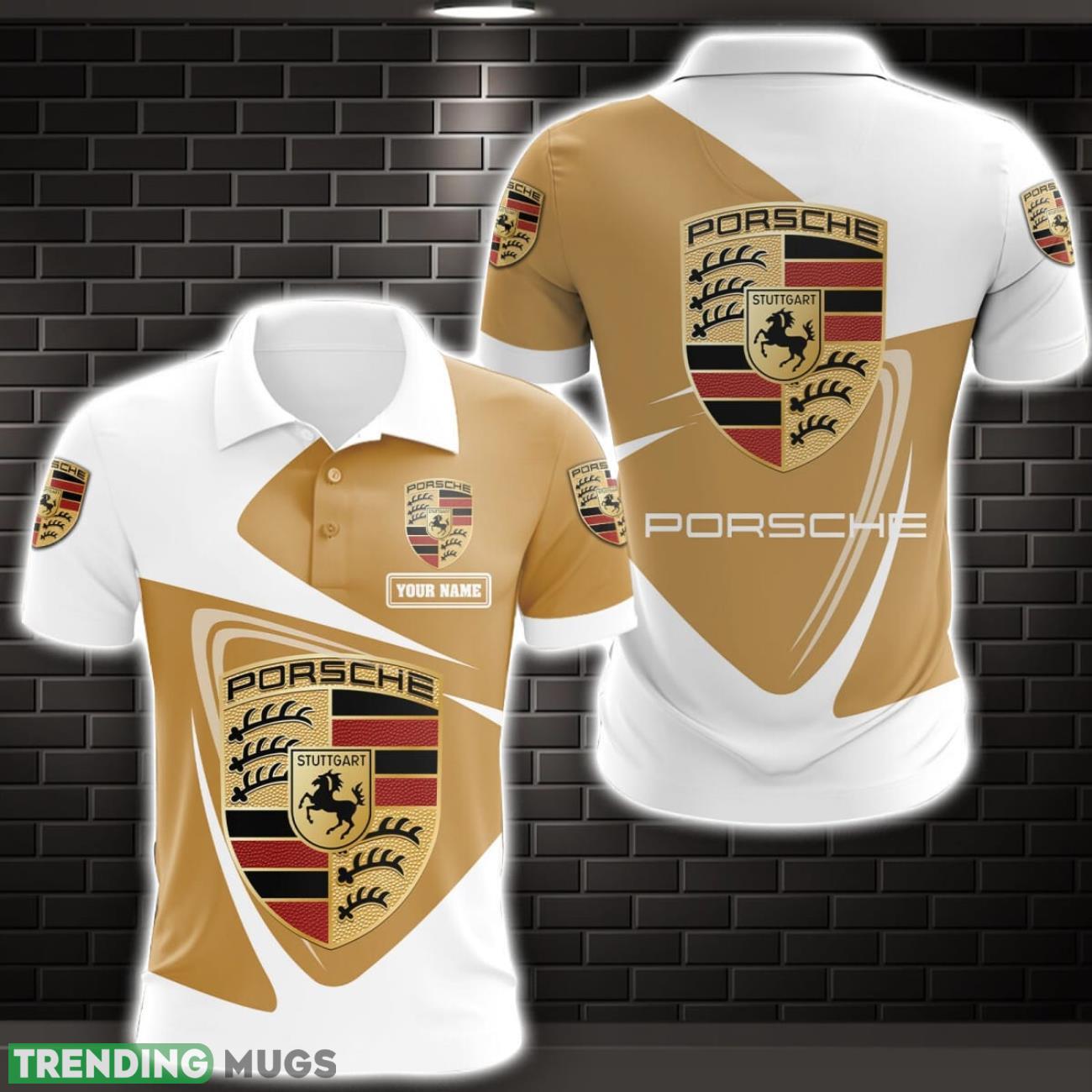 Porsche 3D Polo Shirt Sport Gift For Men Custom Name Product Photo 1 Porsche 3D Polo Shirt Sport Gift For Men Custom Name Product Photo 1