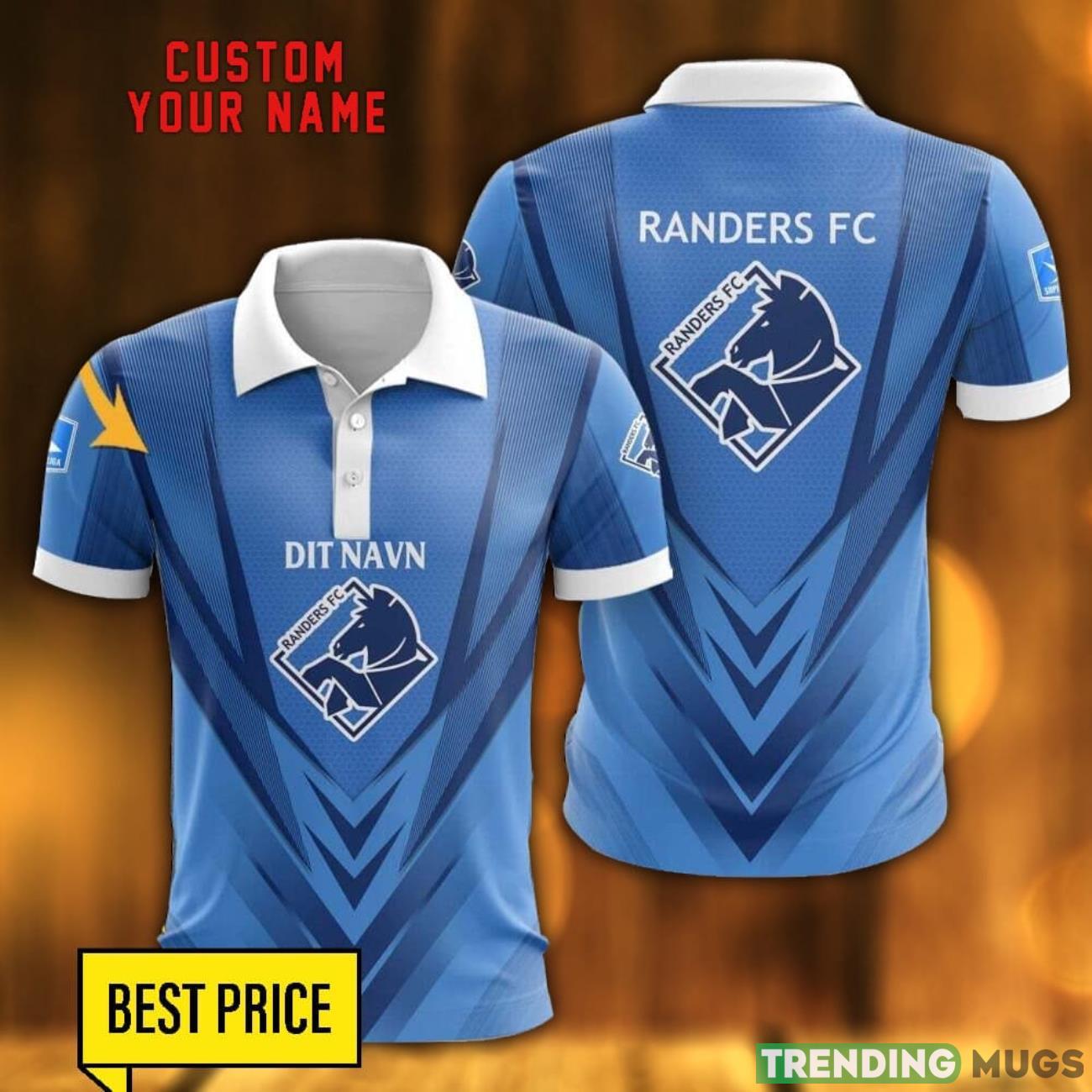 Randers FC All Printed 3D Polo Shirt Men Gift Golf Lover Gift Custom Name Product Photo 1 Randers FC All Printed 3D Polo Shirt Men Gift Golf Lover Gift Custom Name Product Photo 1