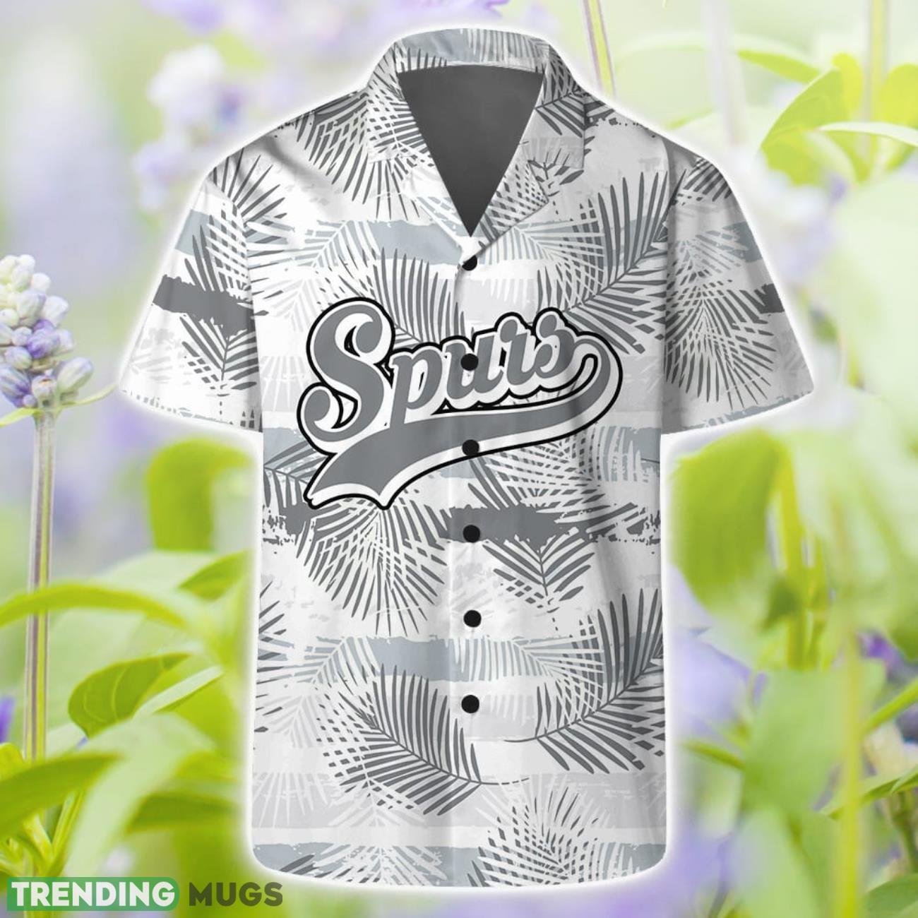 San Antonio Spurs Summer Hawaii Team Shirt Pattern Leaves Tropical Hawaiian Shirts And Beach Shorts Product Photo 1 San Antonio Spurs Summer Hawaii Team Shirt Pattern Leaves Tropical Hawaiian Shirts And Beach Shorts Product Photo 1